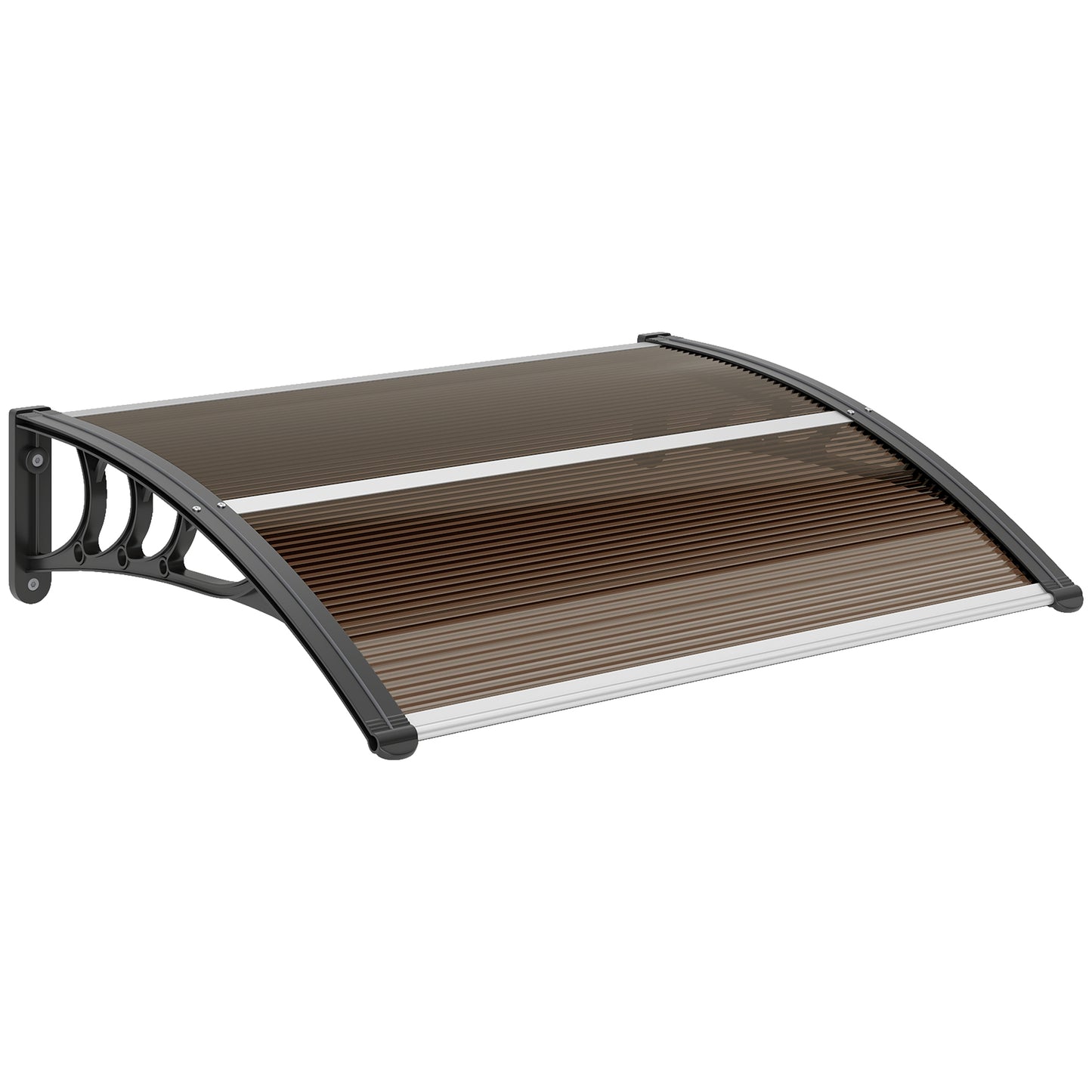 Front Door Canopy Outdoor Awning Aluminium Rigid Plastic