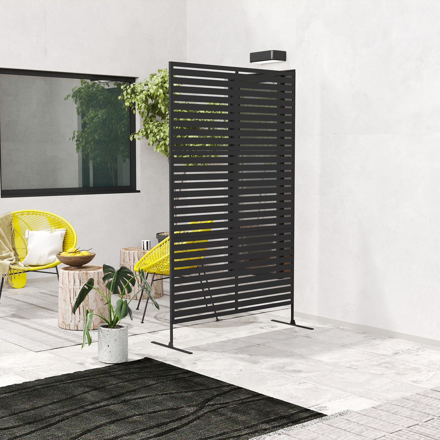 Decorative Privacy Fence Screen
