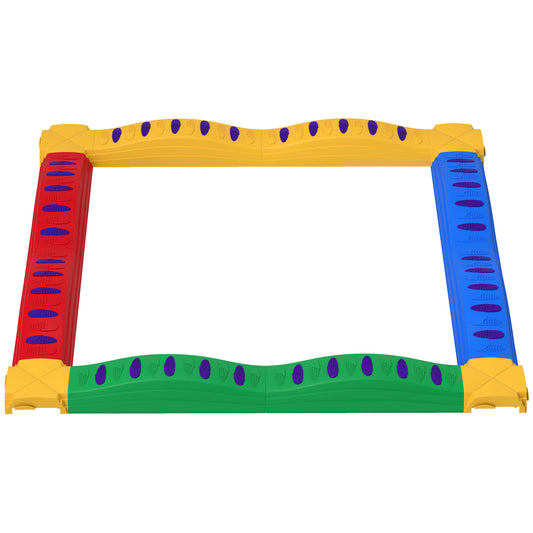 12-Piece Kids Balance Beam Stepping Stones, with Non-Slip Foot Pads