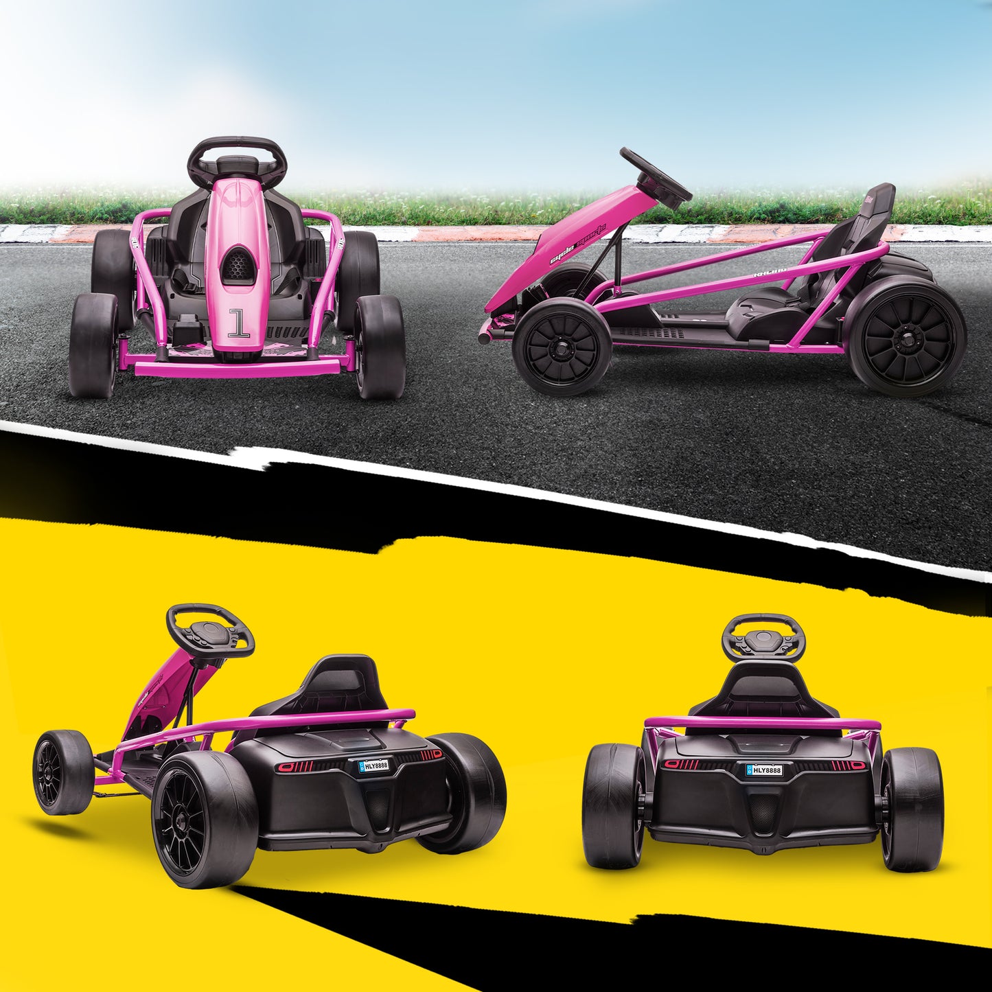 24V Electric Go Kart for Kids