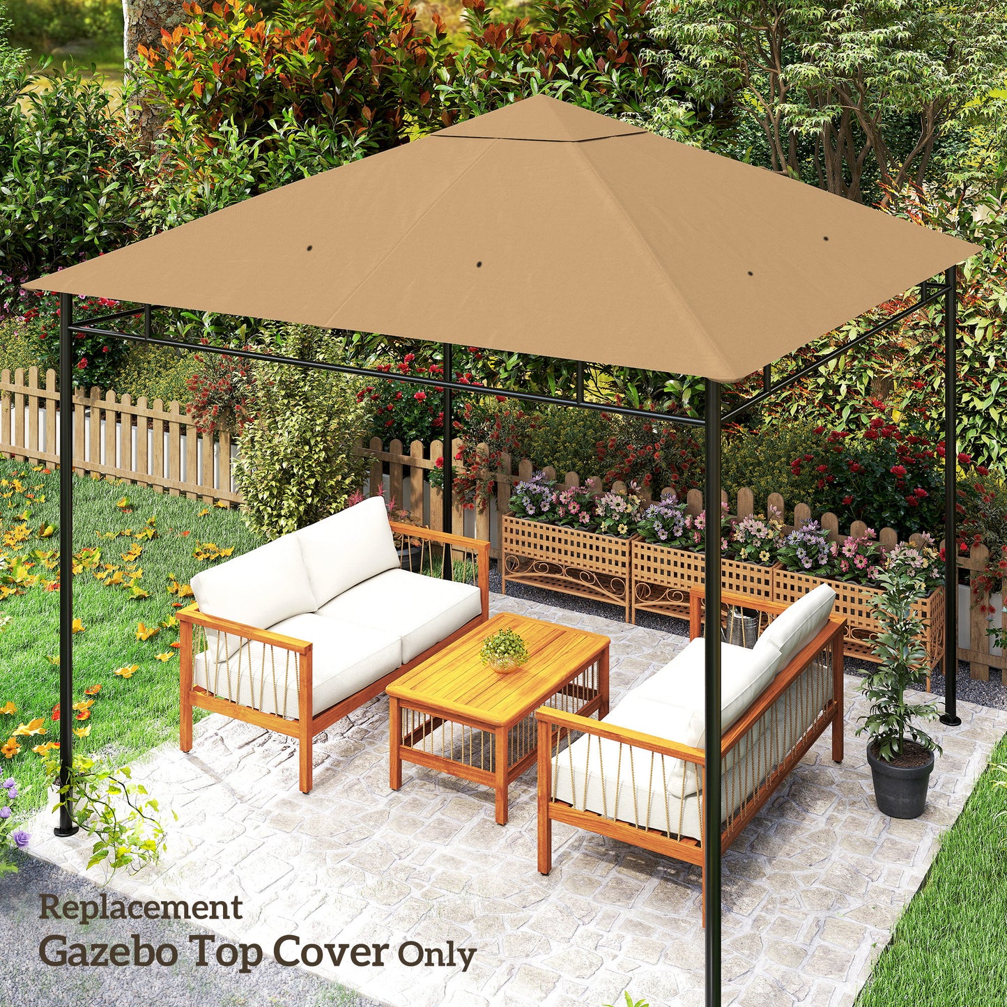 3 x 3 m Gazebo Canopy Replacement Cover