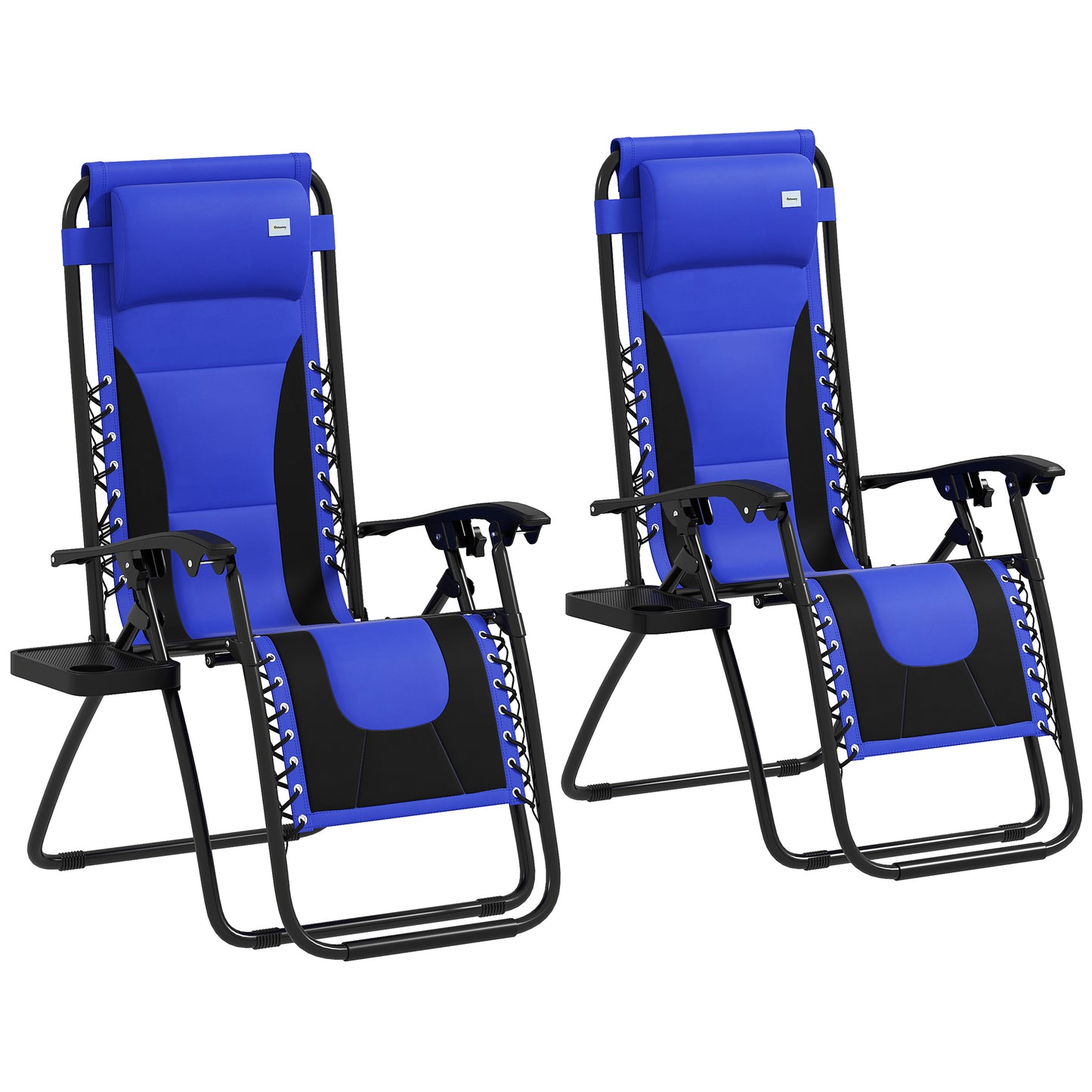 Zero Gravity Lounger Chair Set of 2 (1)