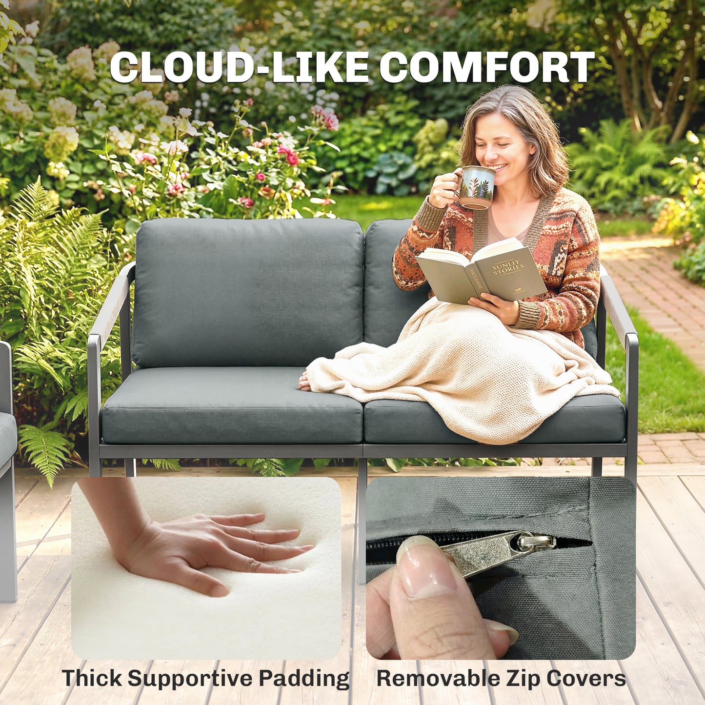 Aluminium Garden Furniture Set