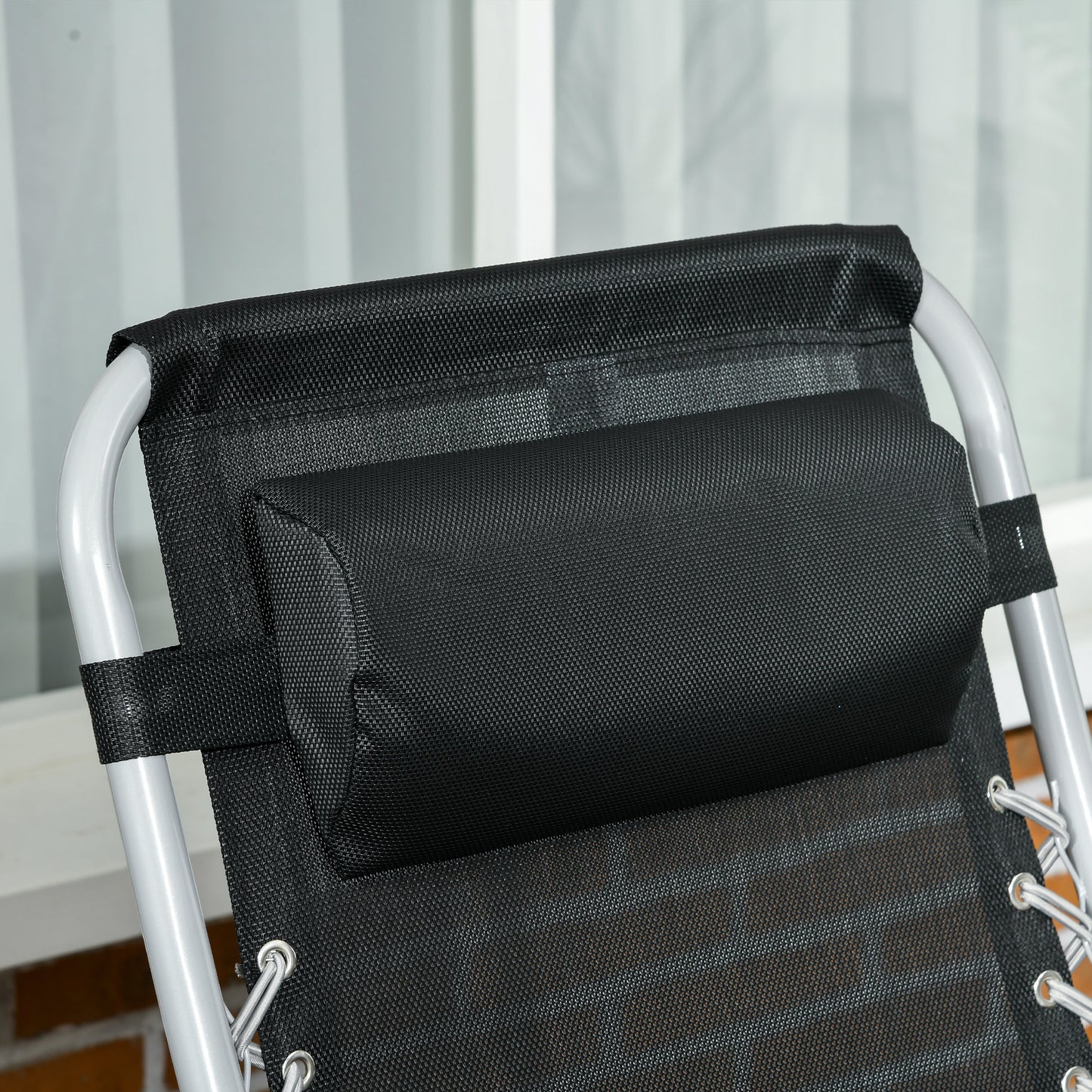 2pc Reclining Zero Gravity Sun Loungers