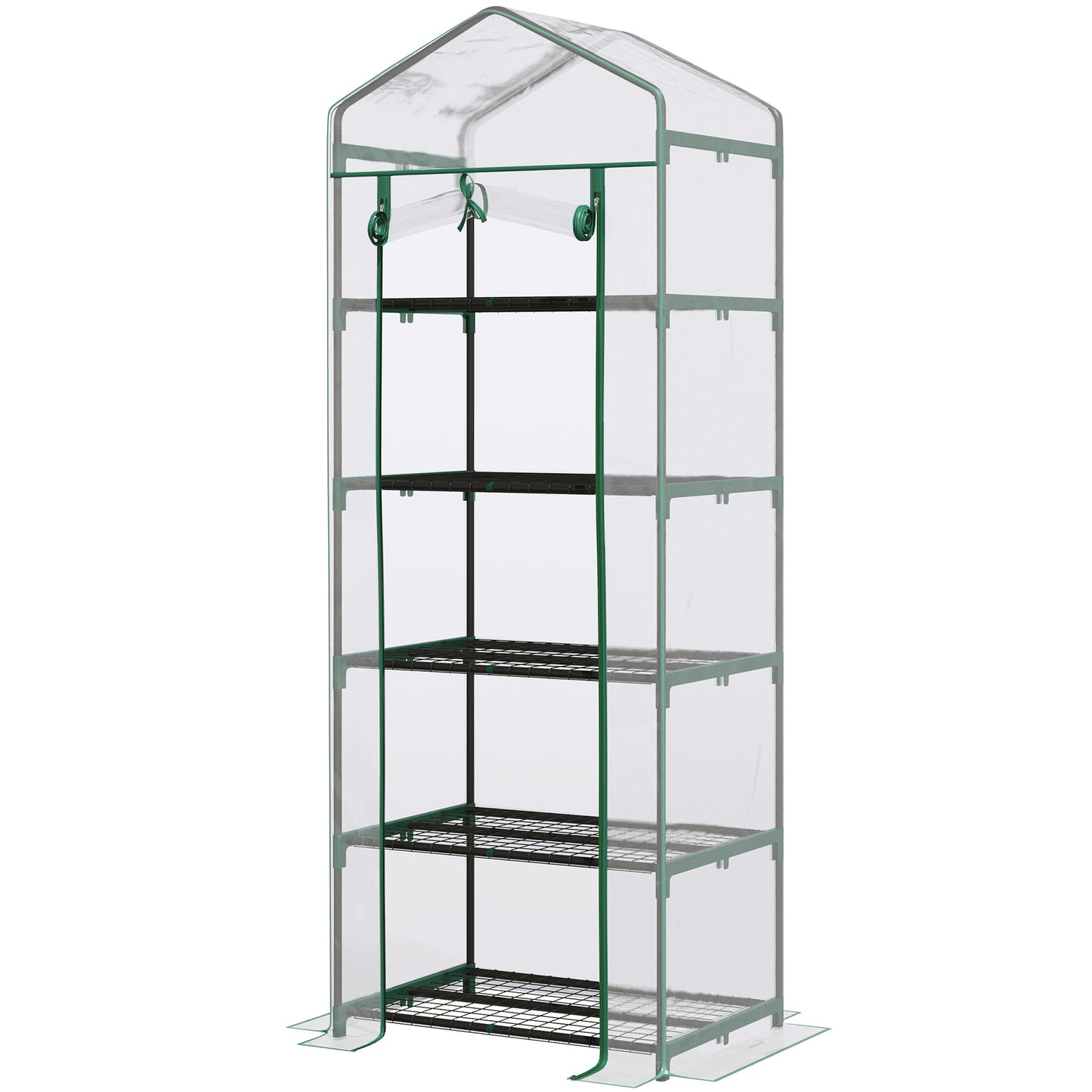 5 Tier Mini Greenhouse, Small Walk-in Greenhouse