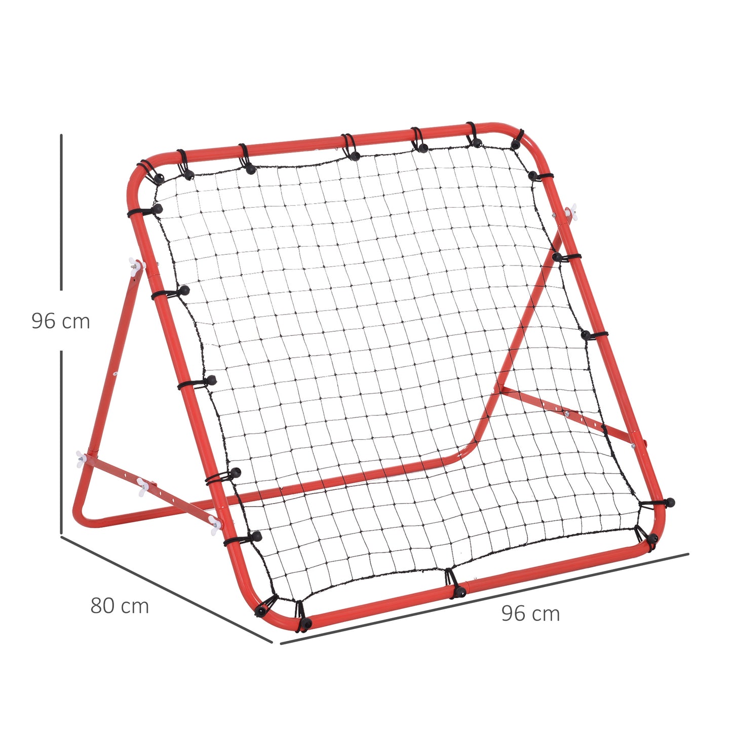 Rebounder Net, Practise Kickback Goal, for Teens, Adults Training