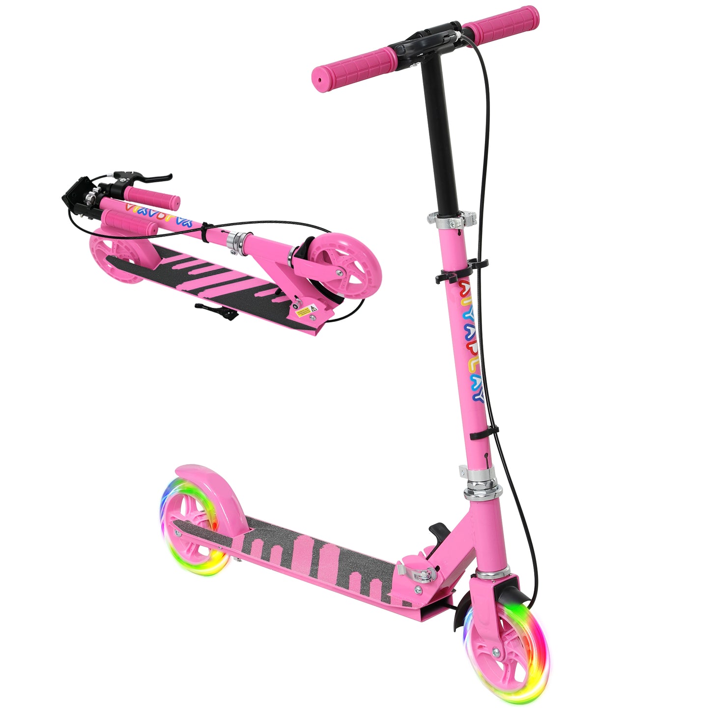 Scooter for Kids Aged 3-8 Years, with Adjustable Handle