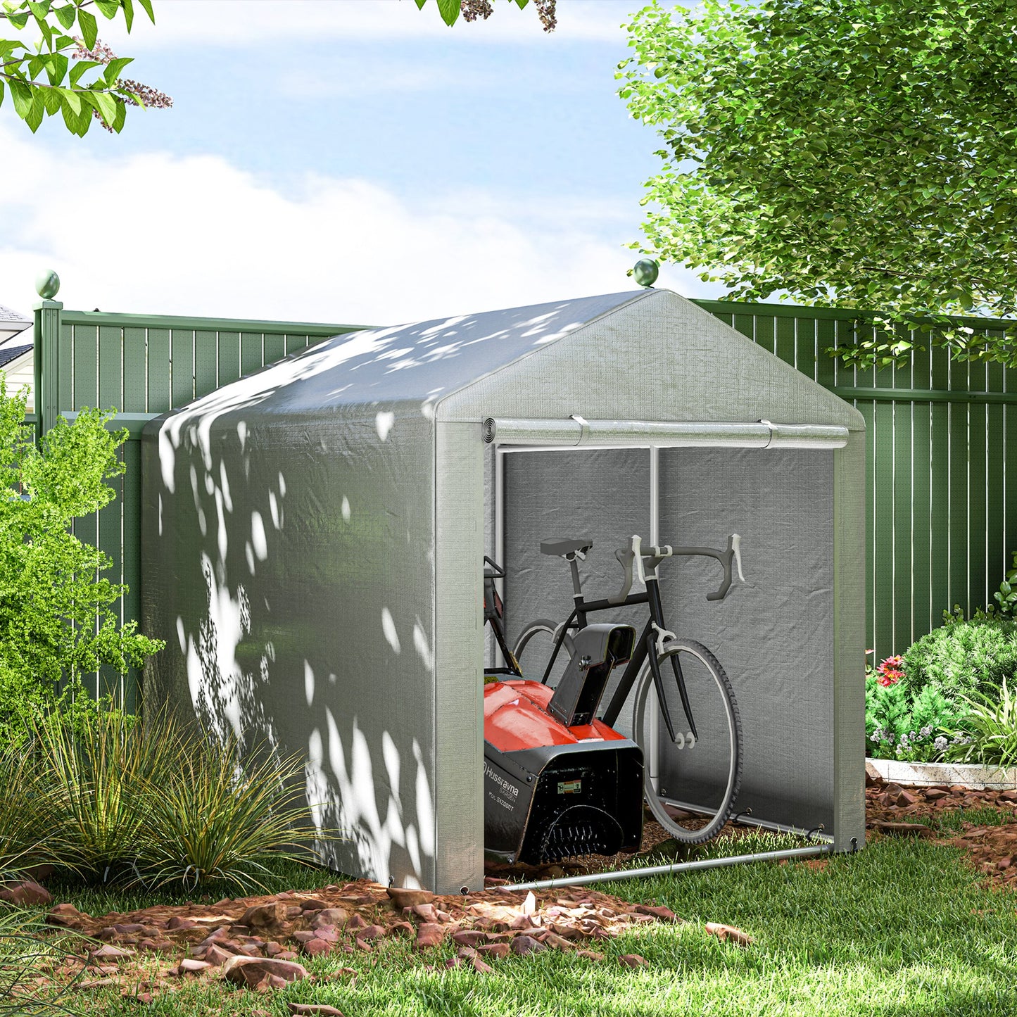 2.2 x 1.6 m Outdoor Storage Tent, with Accessories