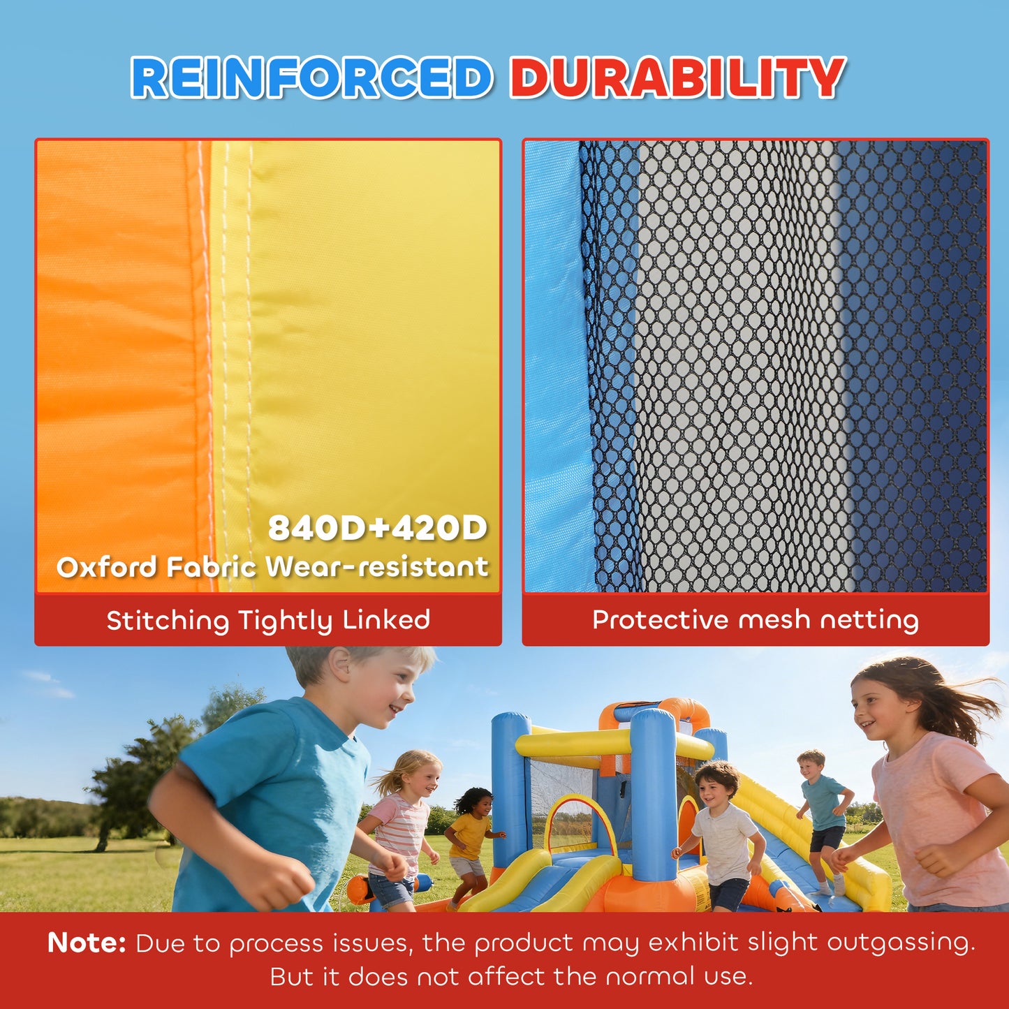5 in 1 Bouncy Castle for Children