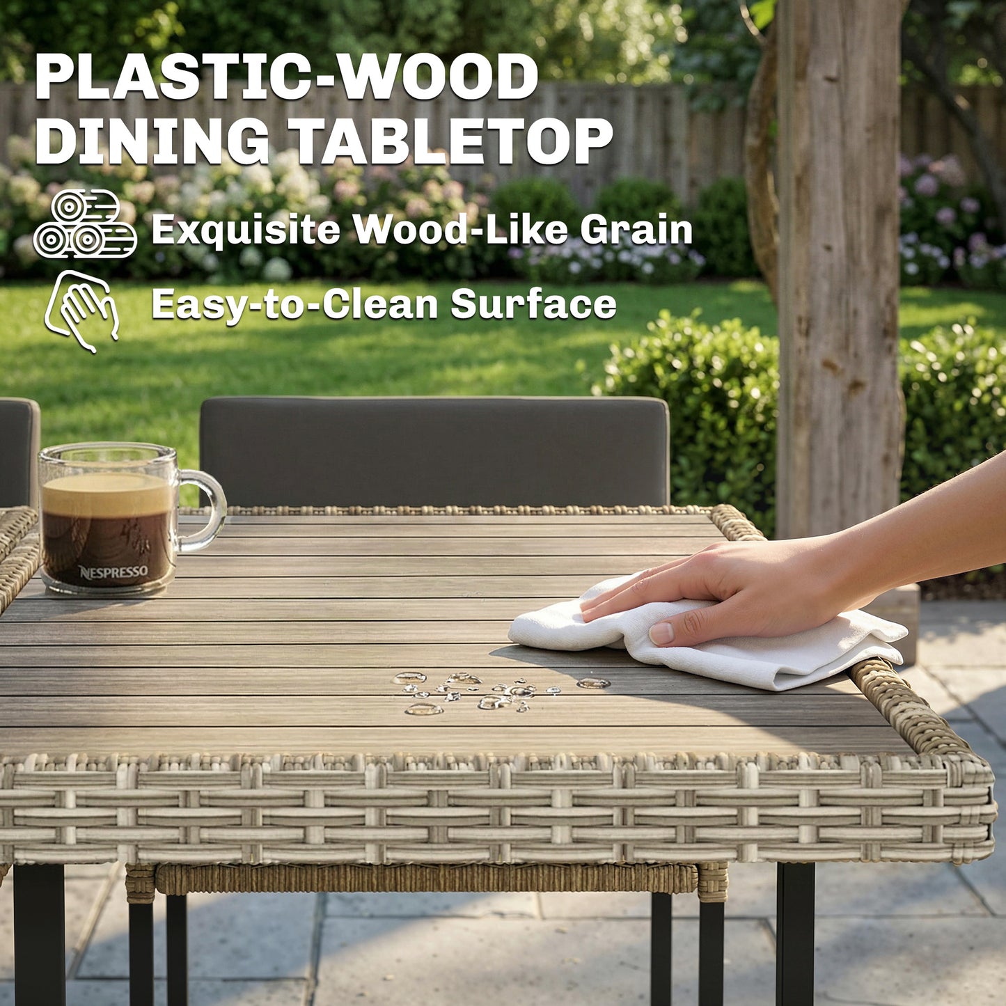 7 Piece Rattan Garden Furniture Set (1)