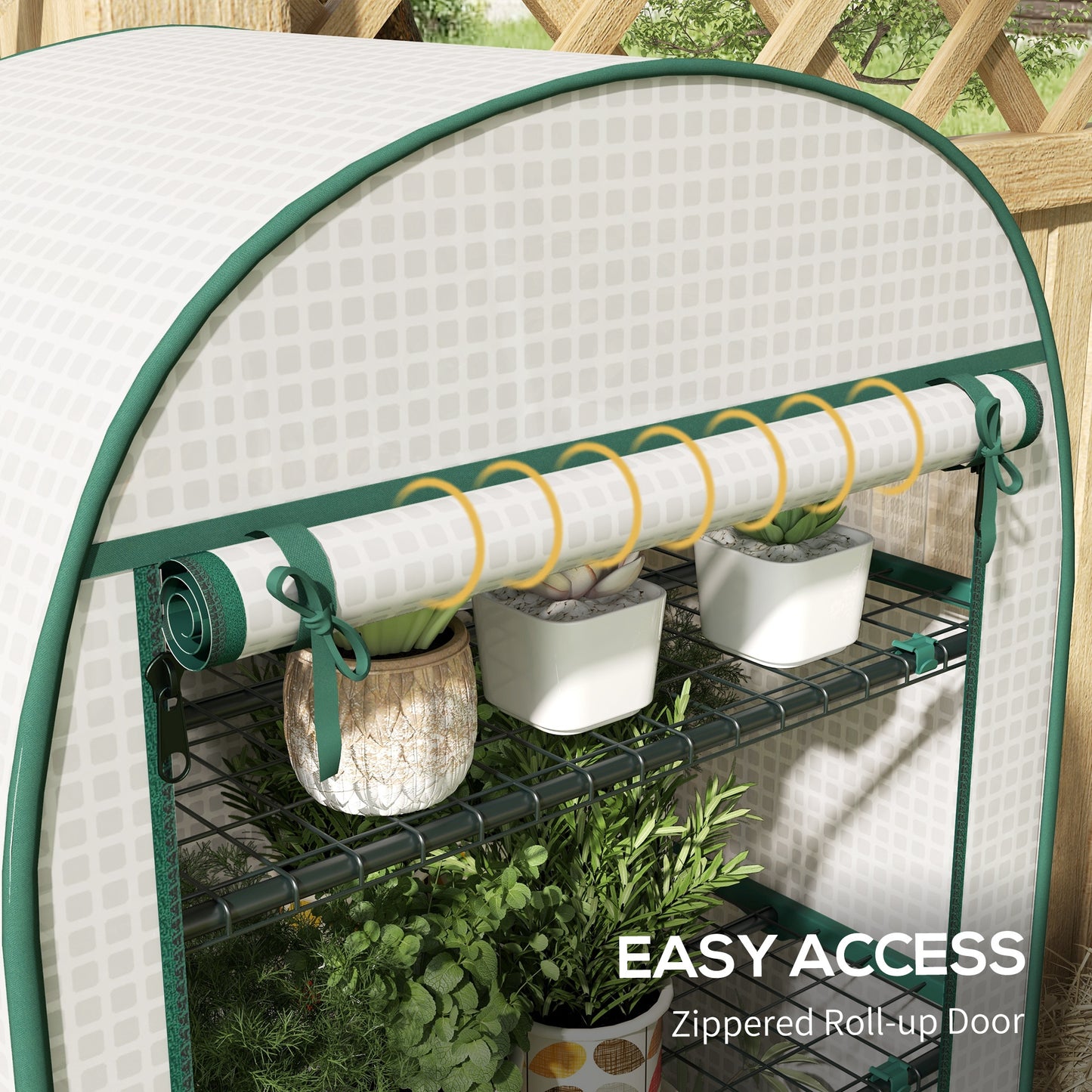 4 Tier Mini Greenhouse for Outdoor