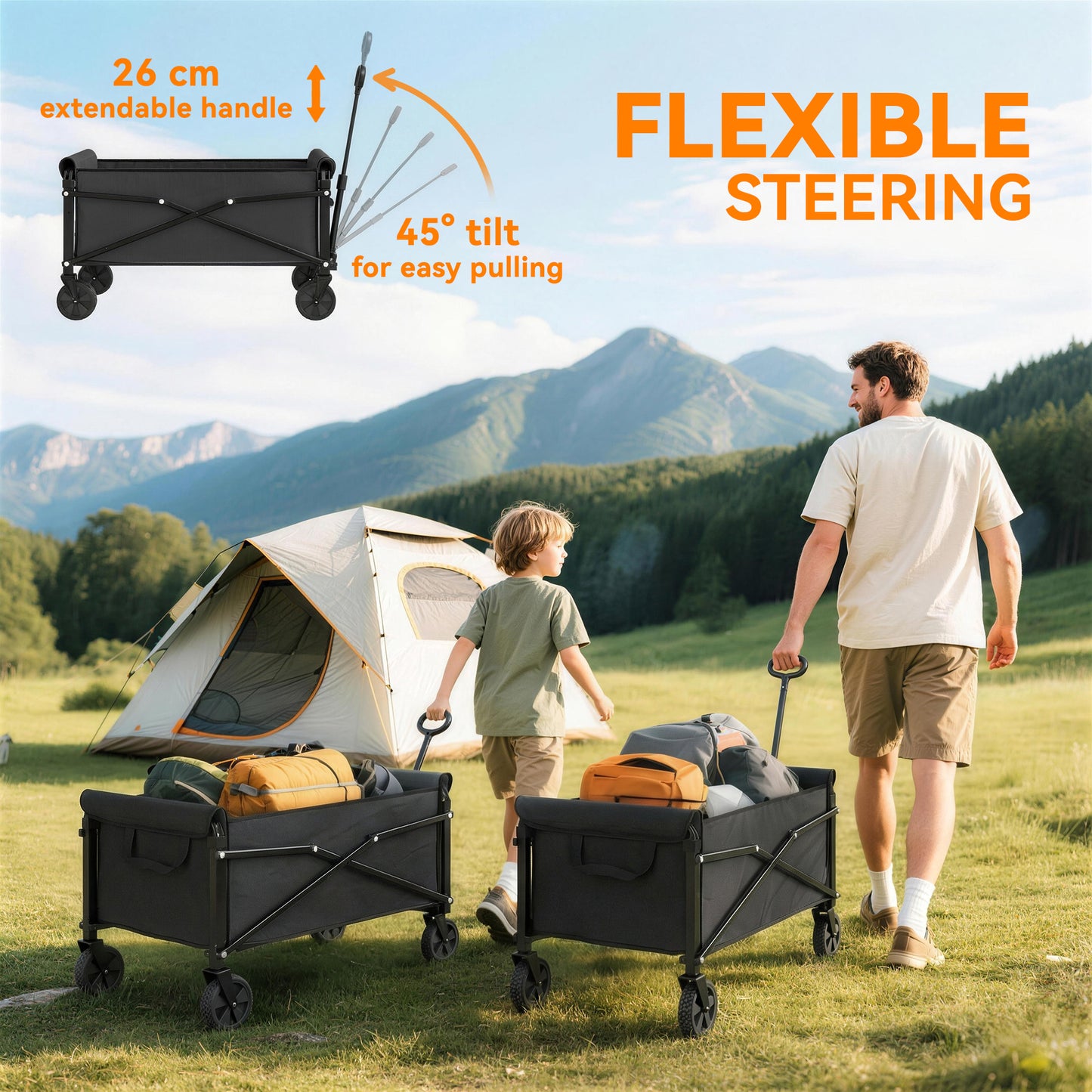 81L Festival Trolley on Wheels