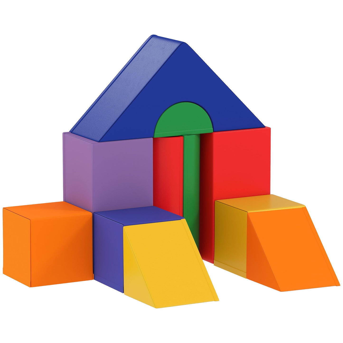 11-Piece Kids Soft Play Set, Foam Block, Toys for Climbing, Crawling