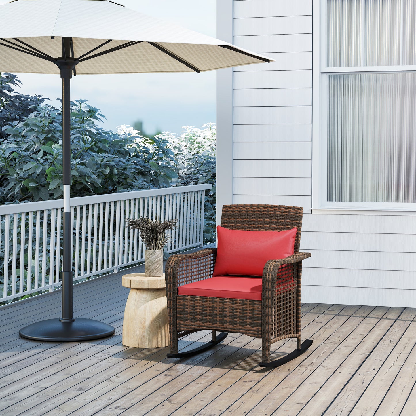 Rattan Rocking Chair