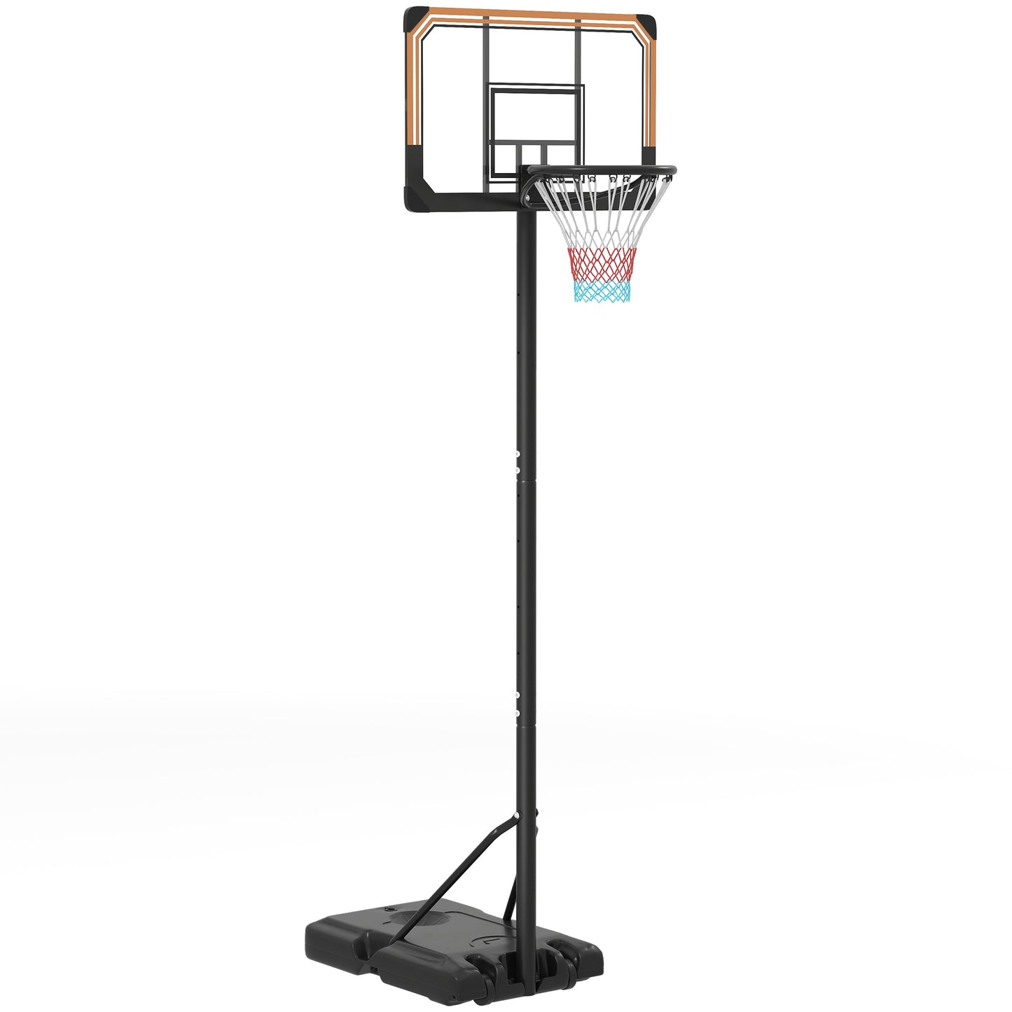 Height Adjustable Basketball Stand Net Set System (1)