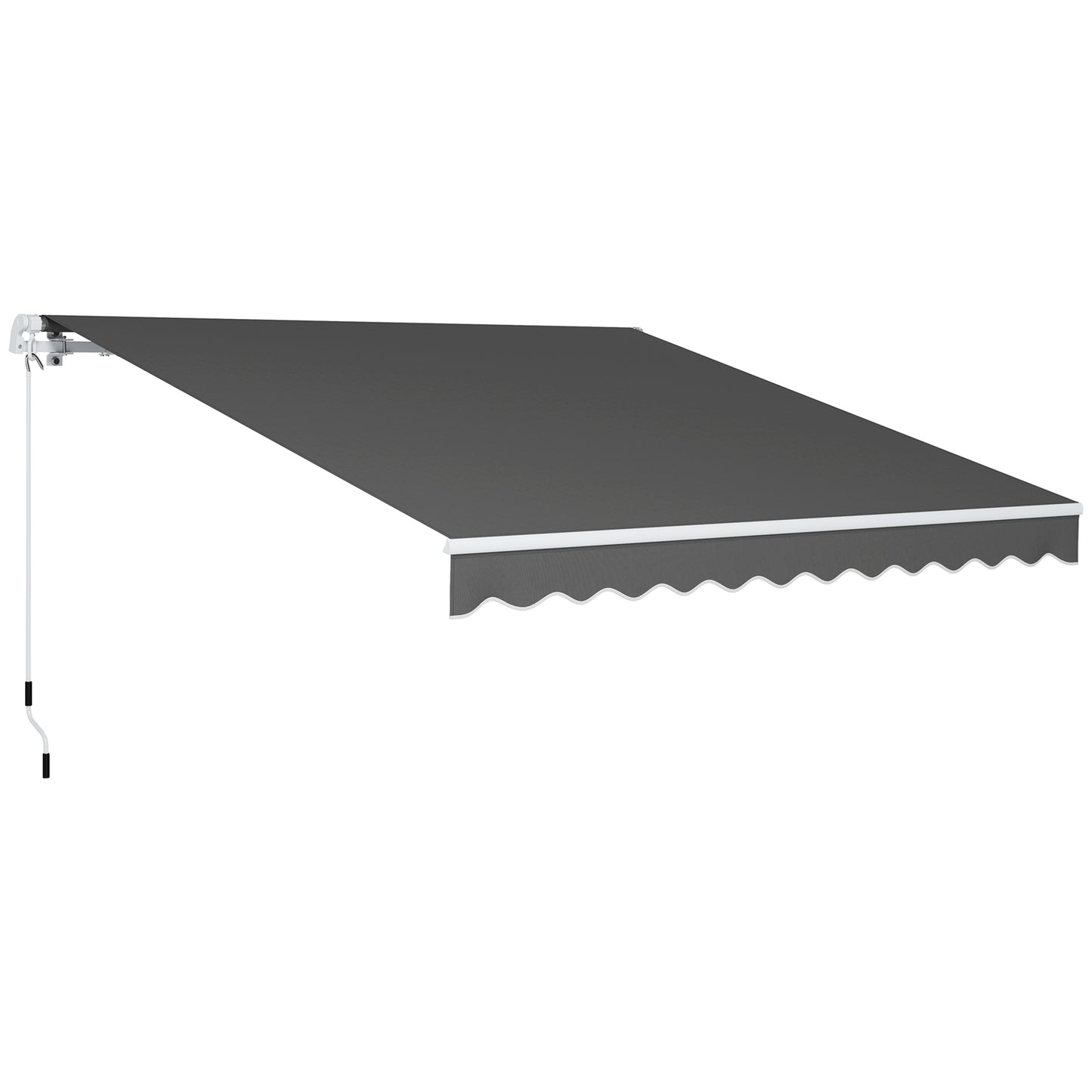 3 x 2.5m Garden Patio Manual Awning