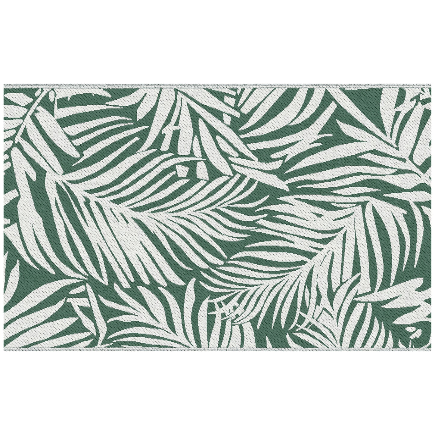 Reversible Outdoor RV Rug, 1.5 x 2.4m Patio Floor Mat