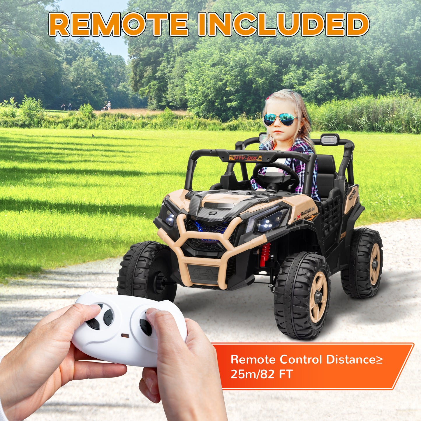24V 2 Seater Kids Electric Car with Remote Control