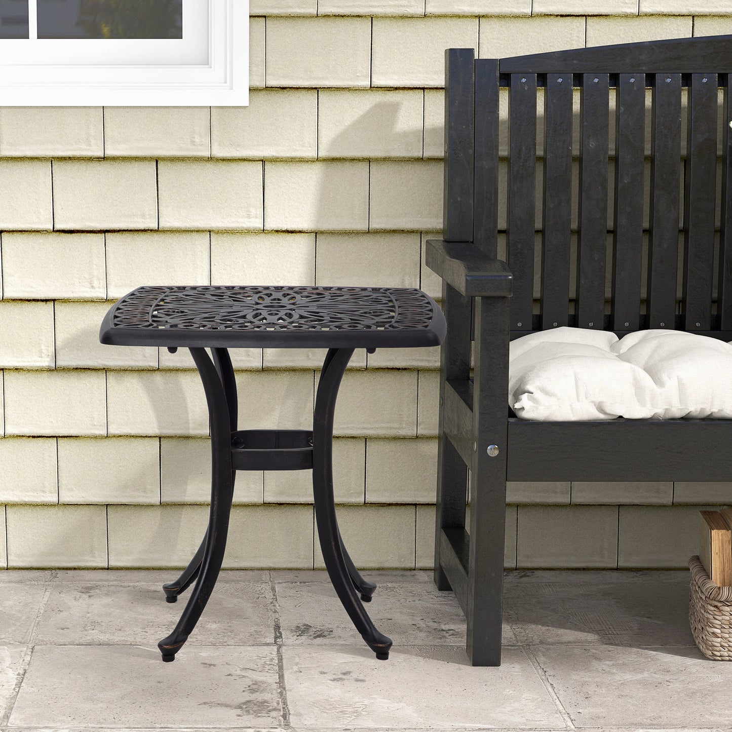 Cast Aluminium Bistro Table