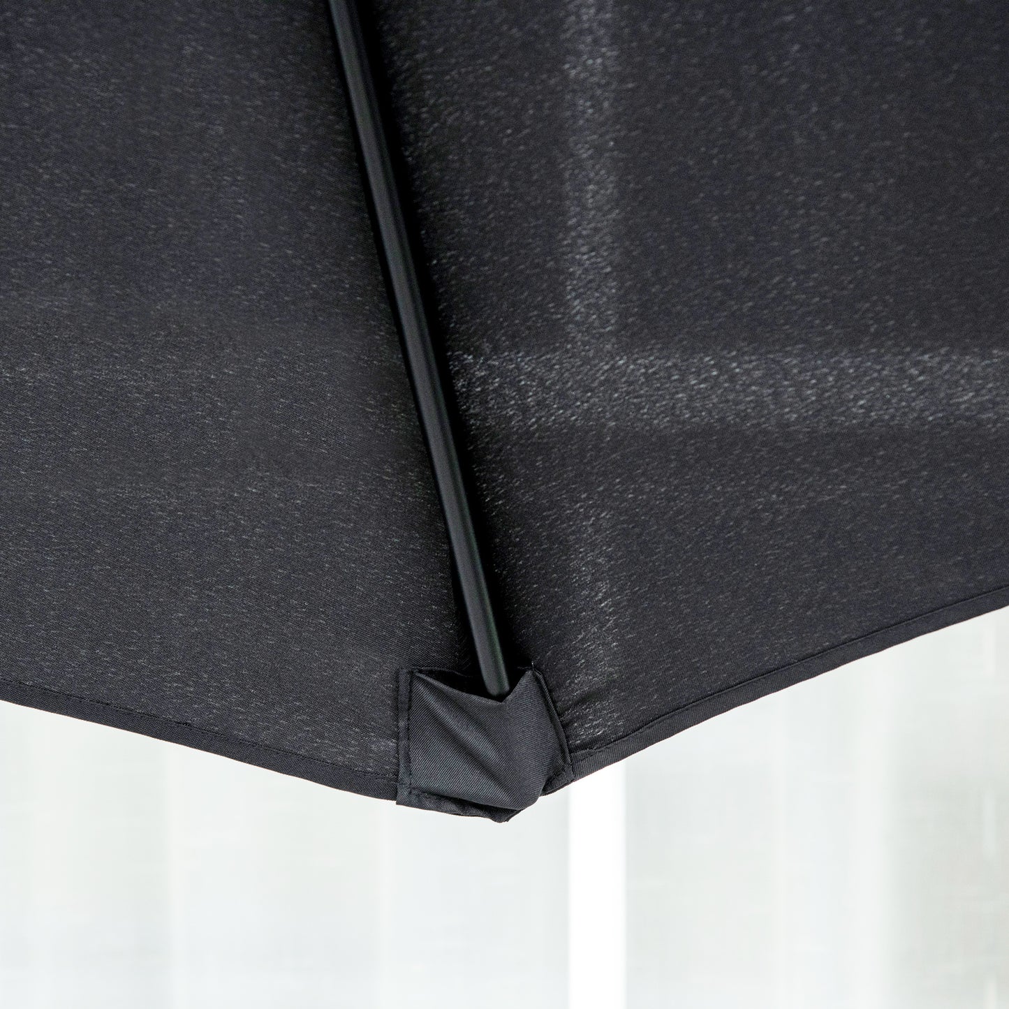 3(m) Tilting Parasol Garden Umbrellas, Outdoor Sun Shade with 8 Ribs