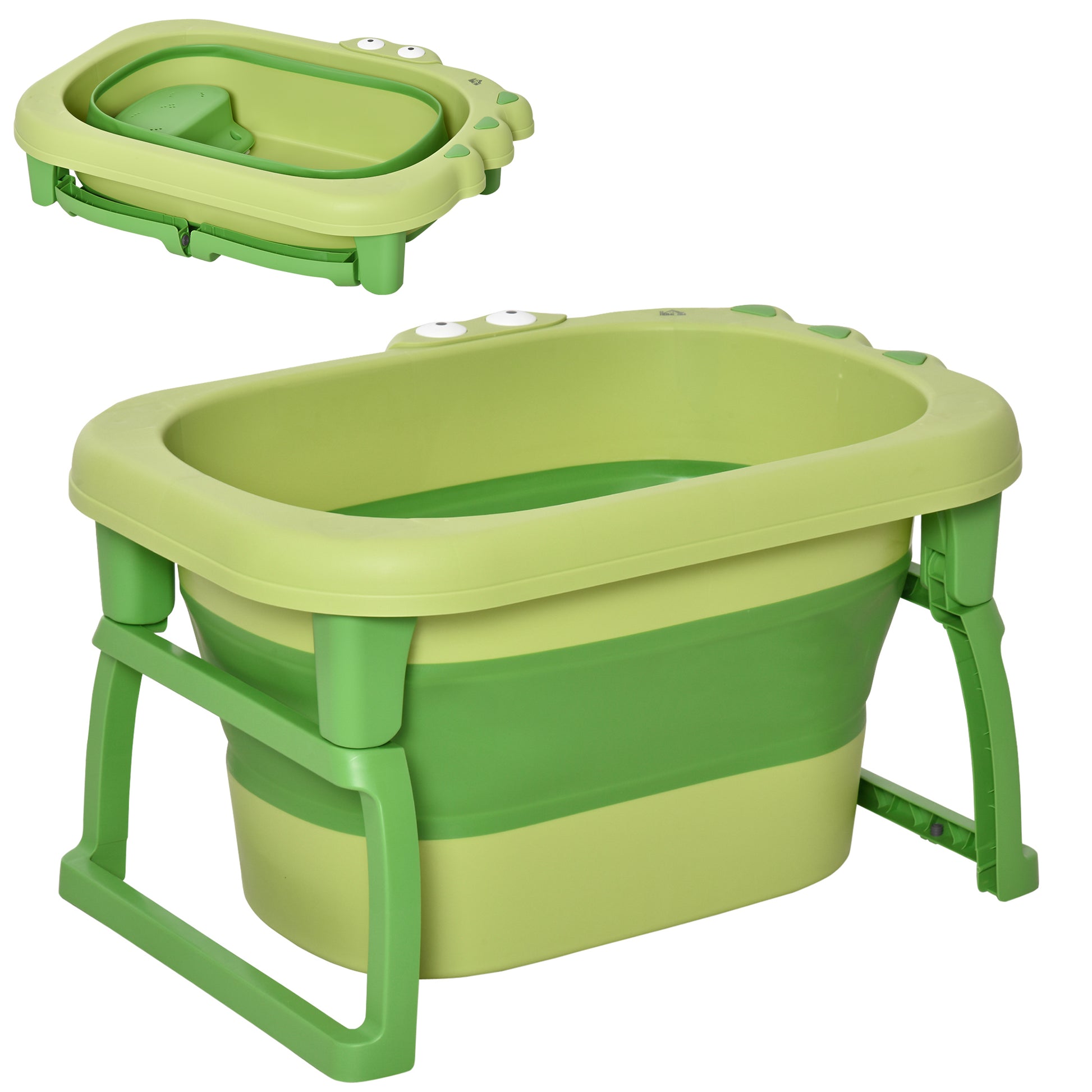 Foldable Baby Bathtub, with Stool