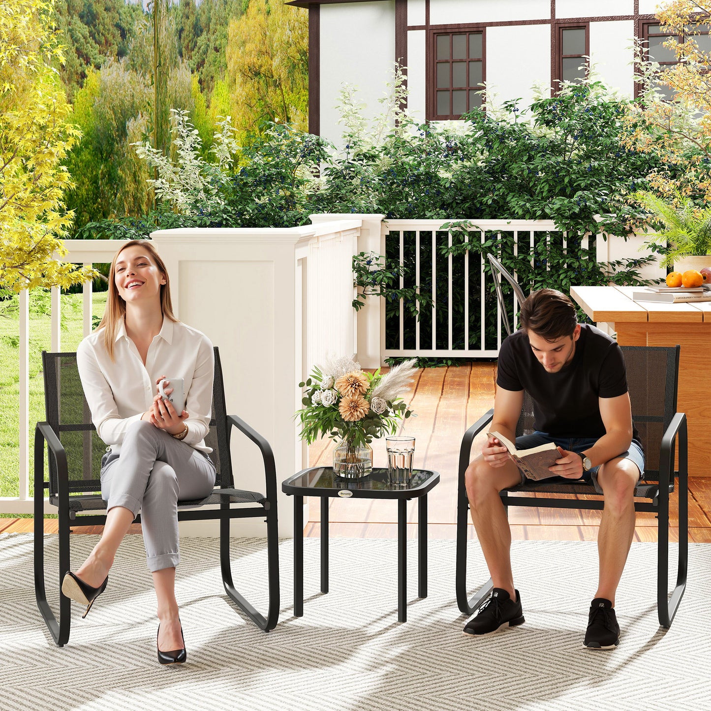 Three-Piece Garden Seating Set