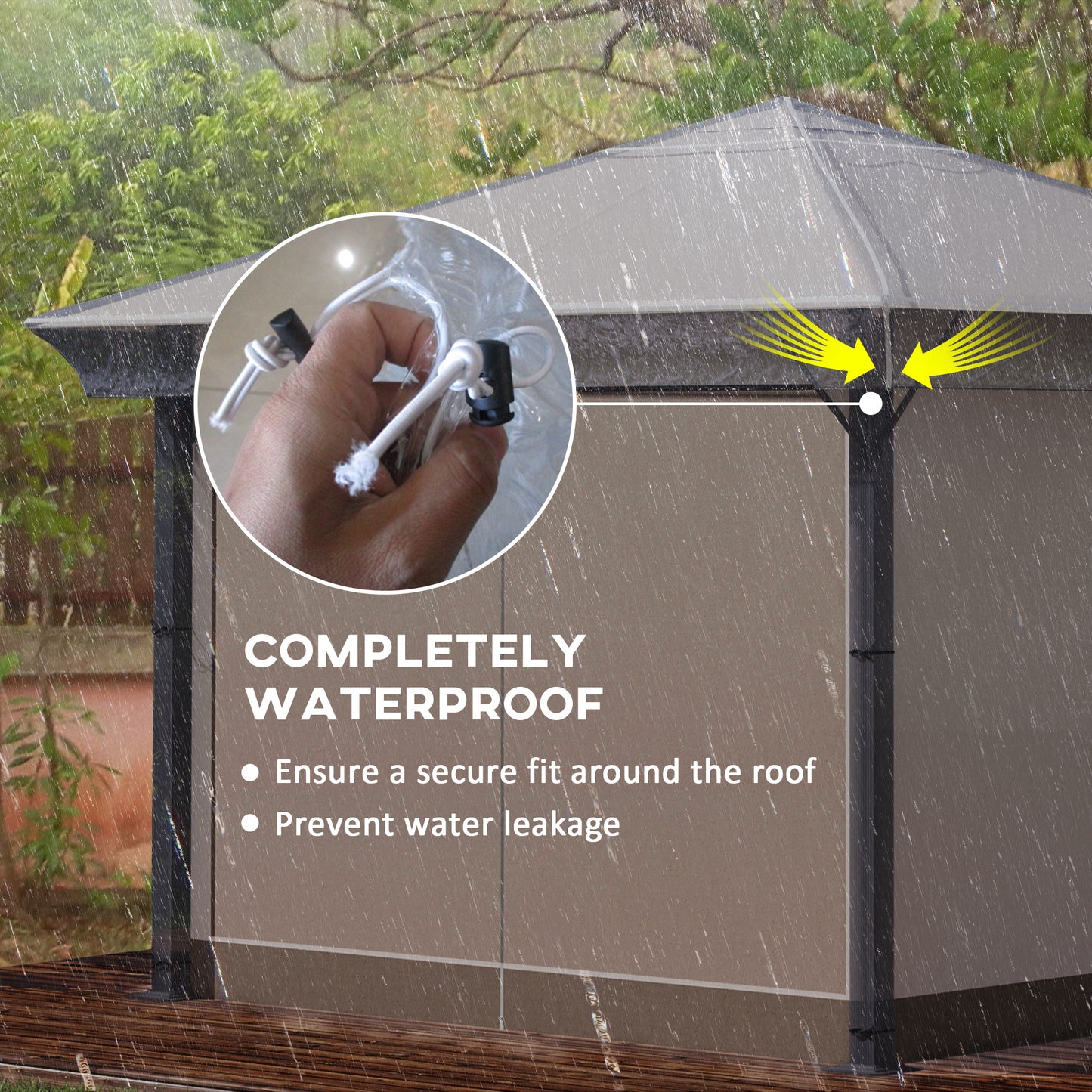 3 x 3 (m) Gazebo Protective Cover