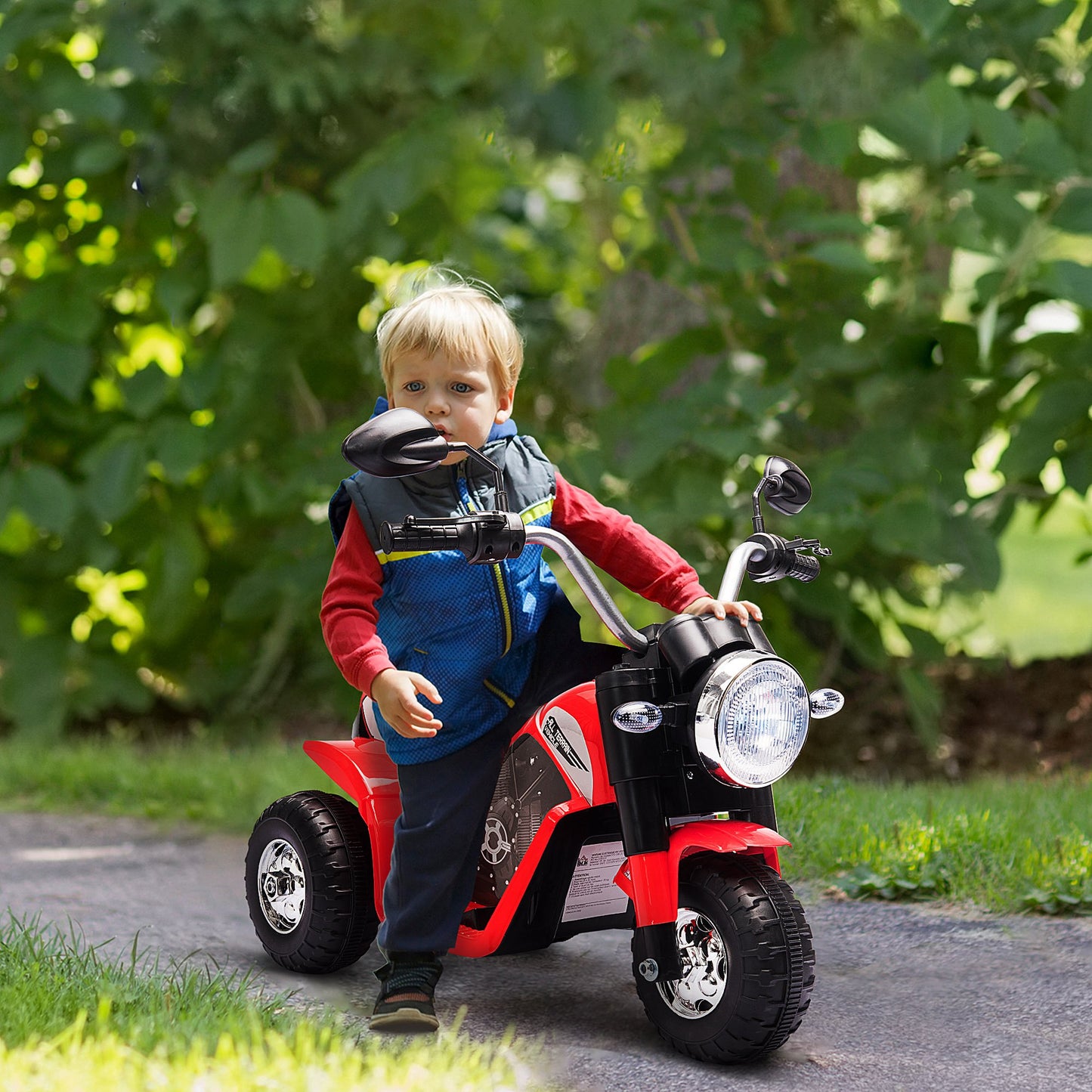 6V Kids Electric Motorbike 3 Wheels Ride On Toy