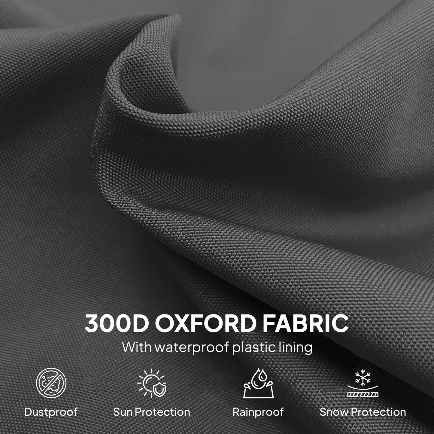 Parasol Cover, 600D Oxford Cantilever Umbrella Cover Fit