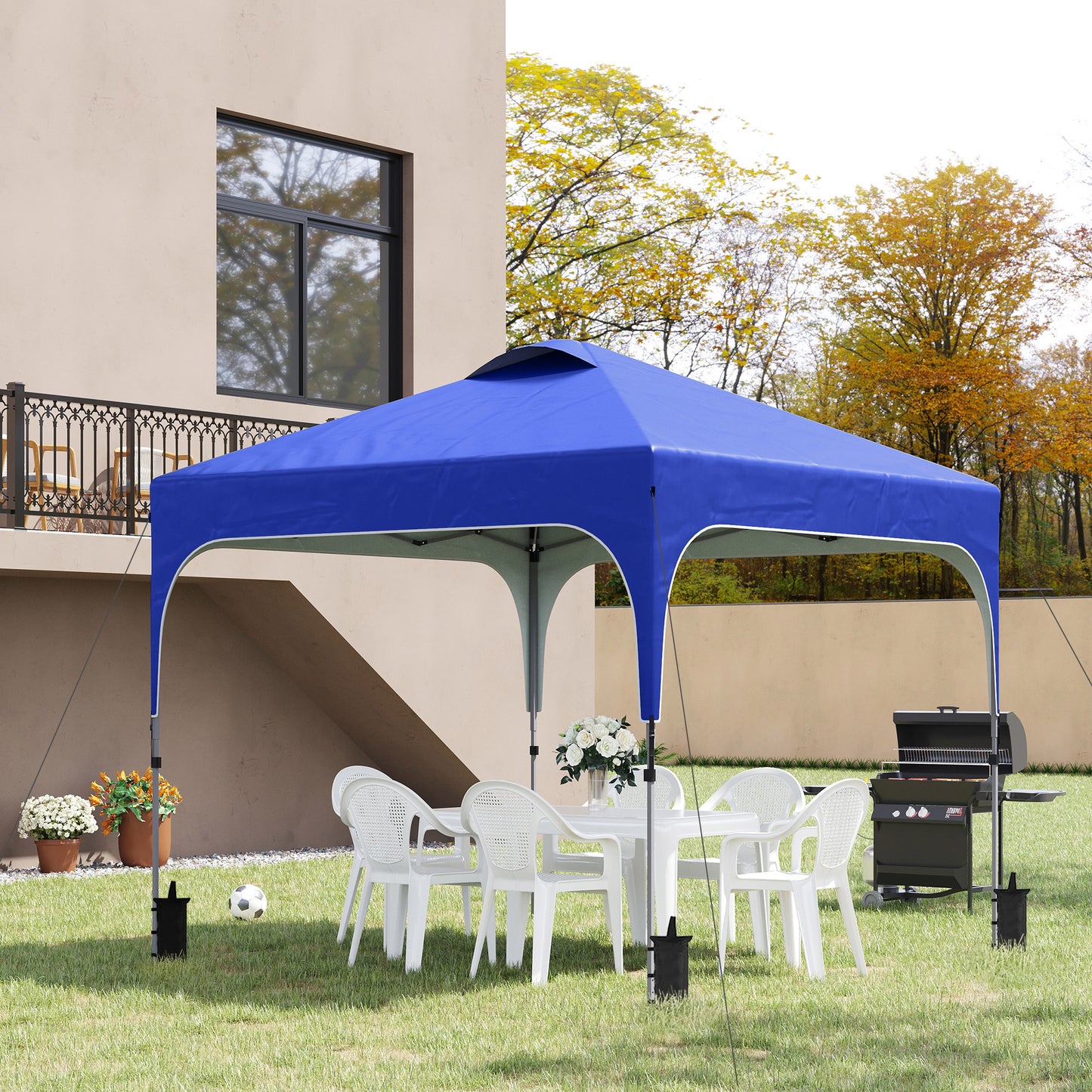 3 x 3(M) Pop Up Gazebo, UPF 50+ Foldable Canopy Tent