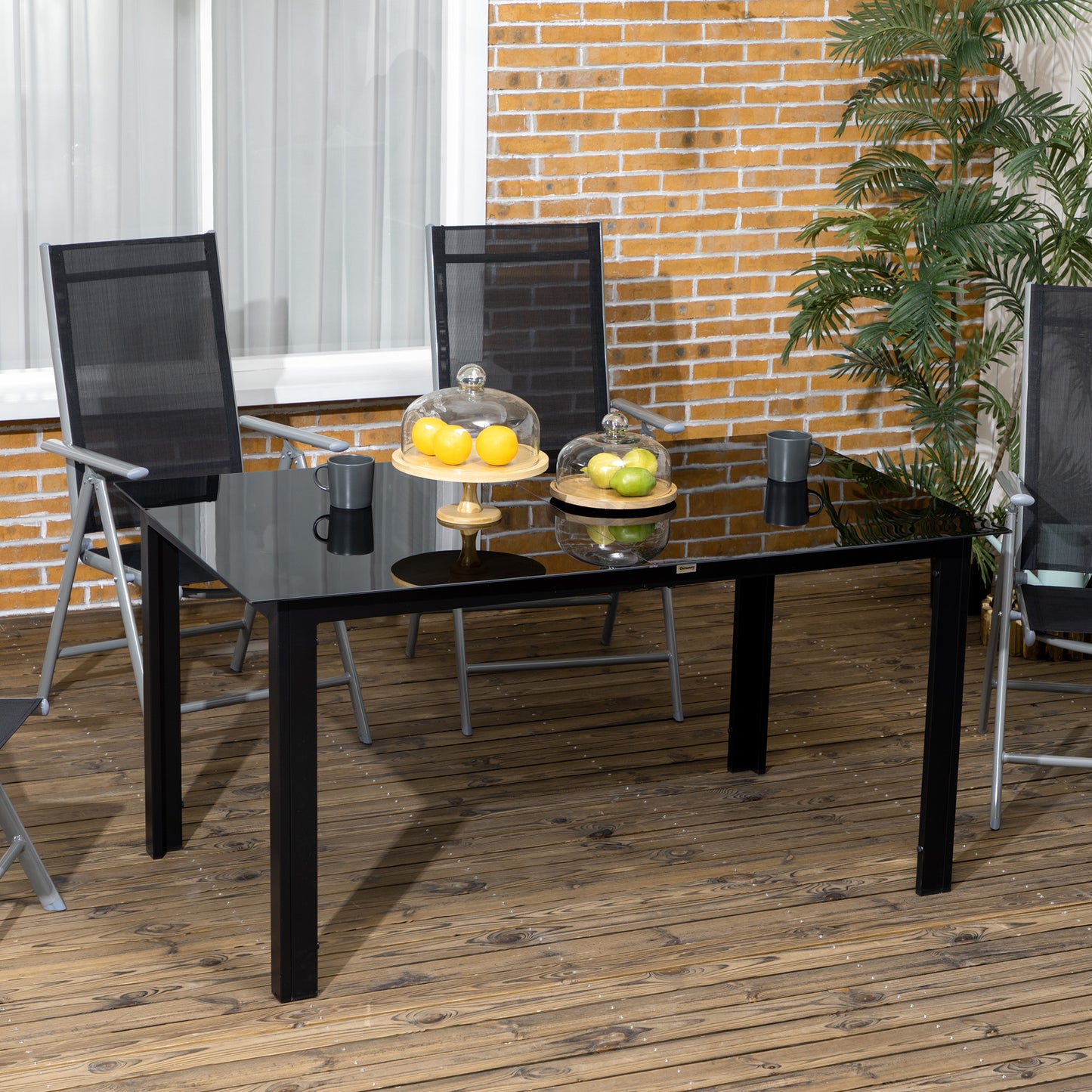 Outdoor Dining Table for 6