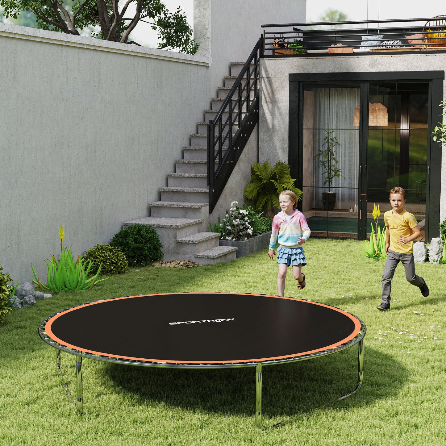 Trampoline Replacement Mat with Spring Pull Tool, 42 V-Hooks