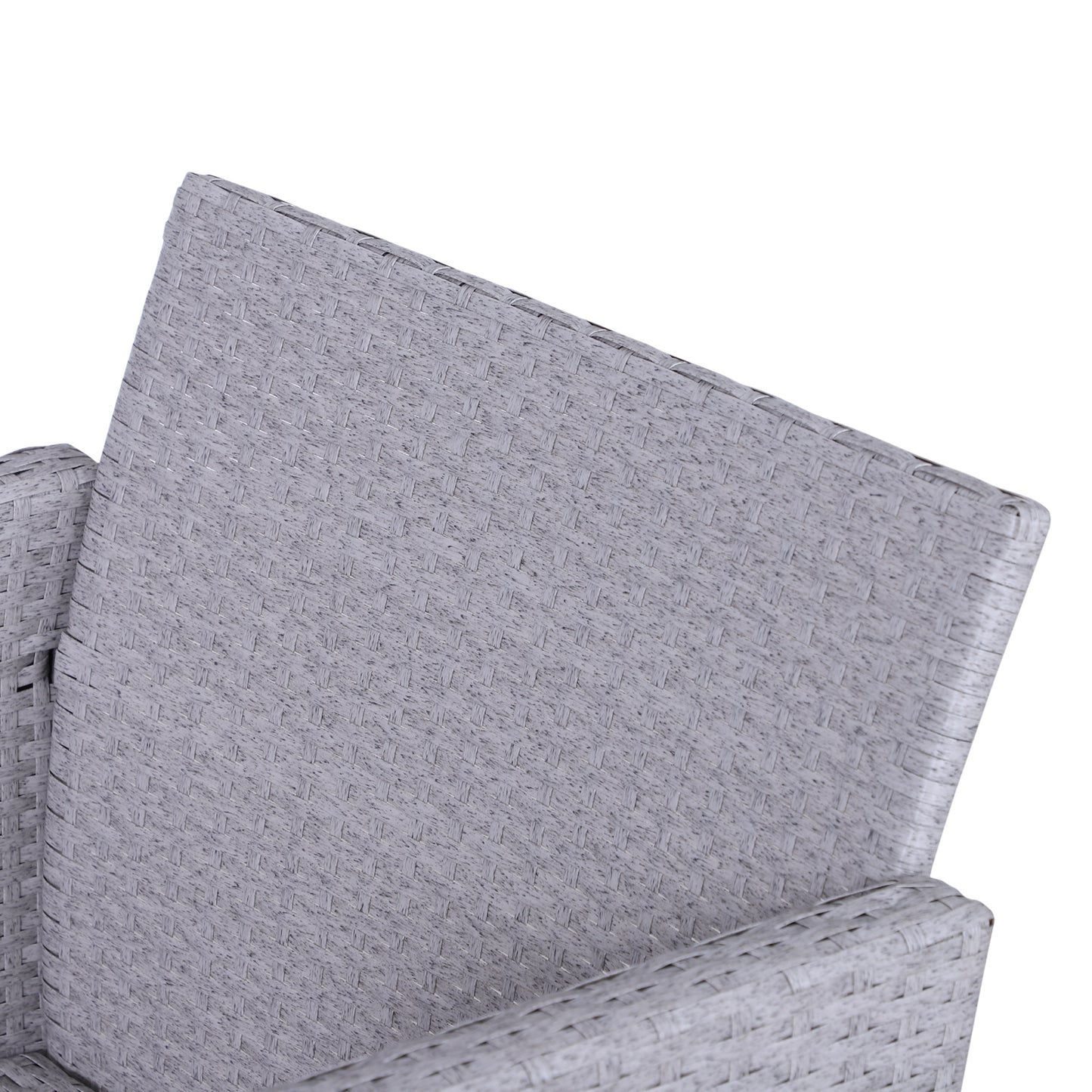 5 Pieces PE Rattan Garden Furniture Set