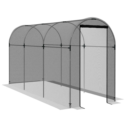 360 x 120cm Galvanised Steel Fruit Cage