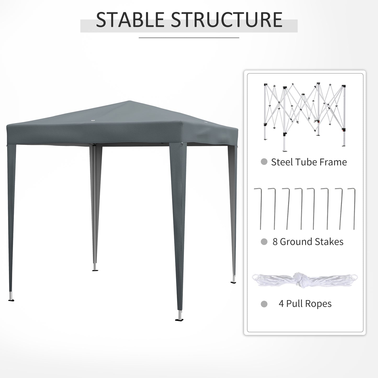 Garden Pop Up Gazebo Marquee Party Tent Canopy