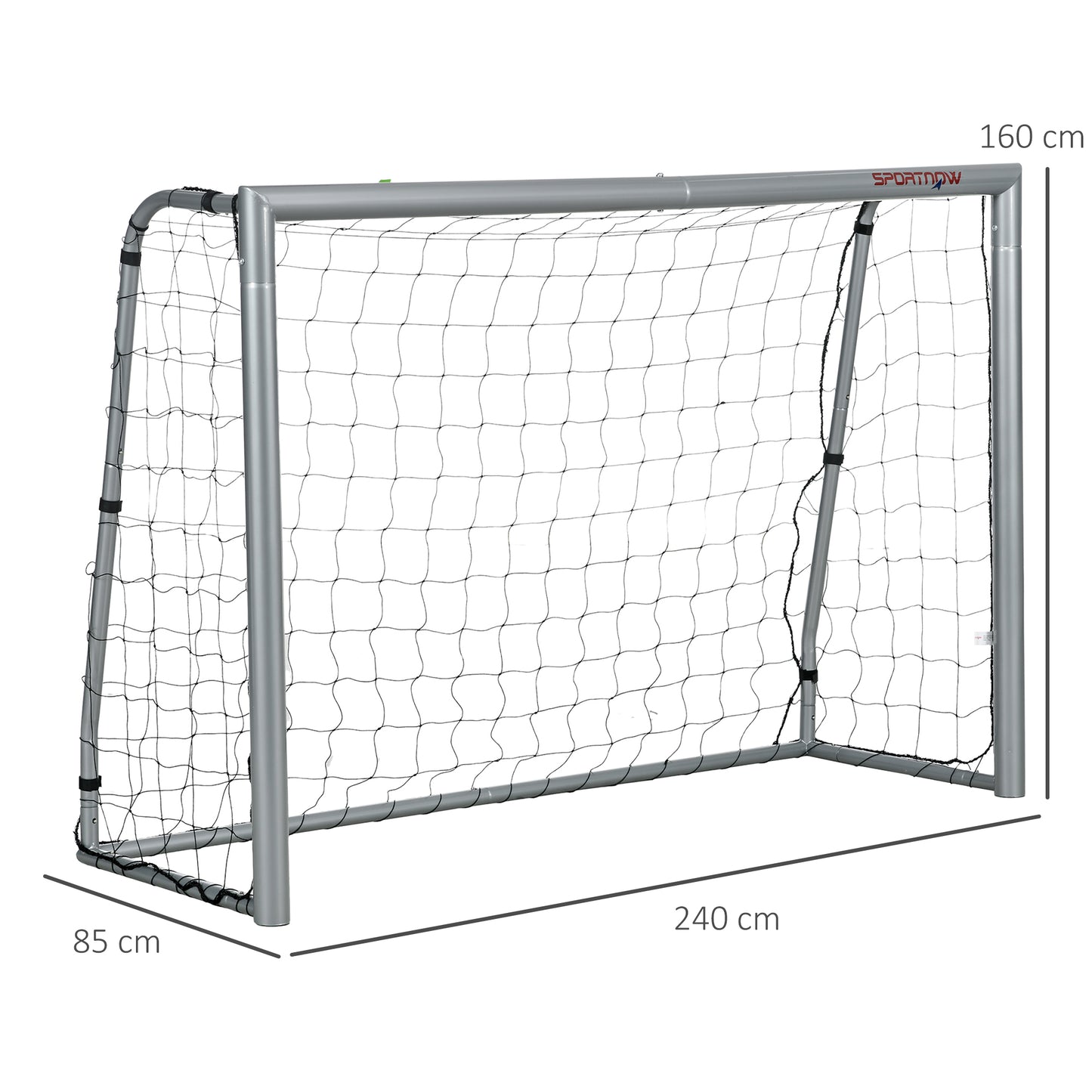 8ft x 5ft Football Goal, Set of 2 Football Net for Garden