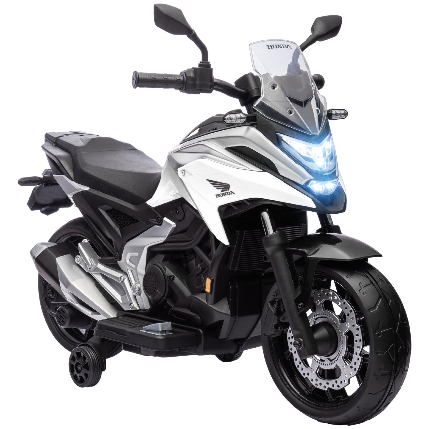 12V Honda Licensed Kids Electric Motorbike w/ Music, Headlights