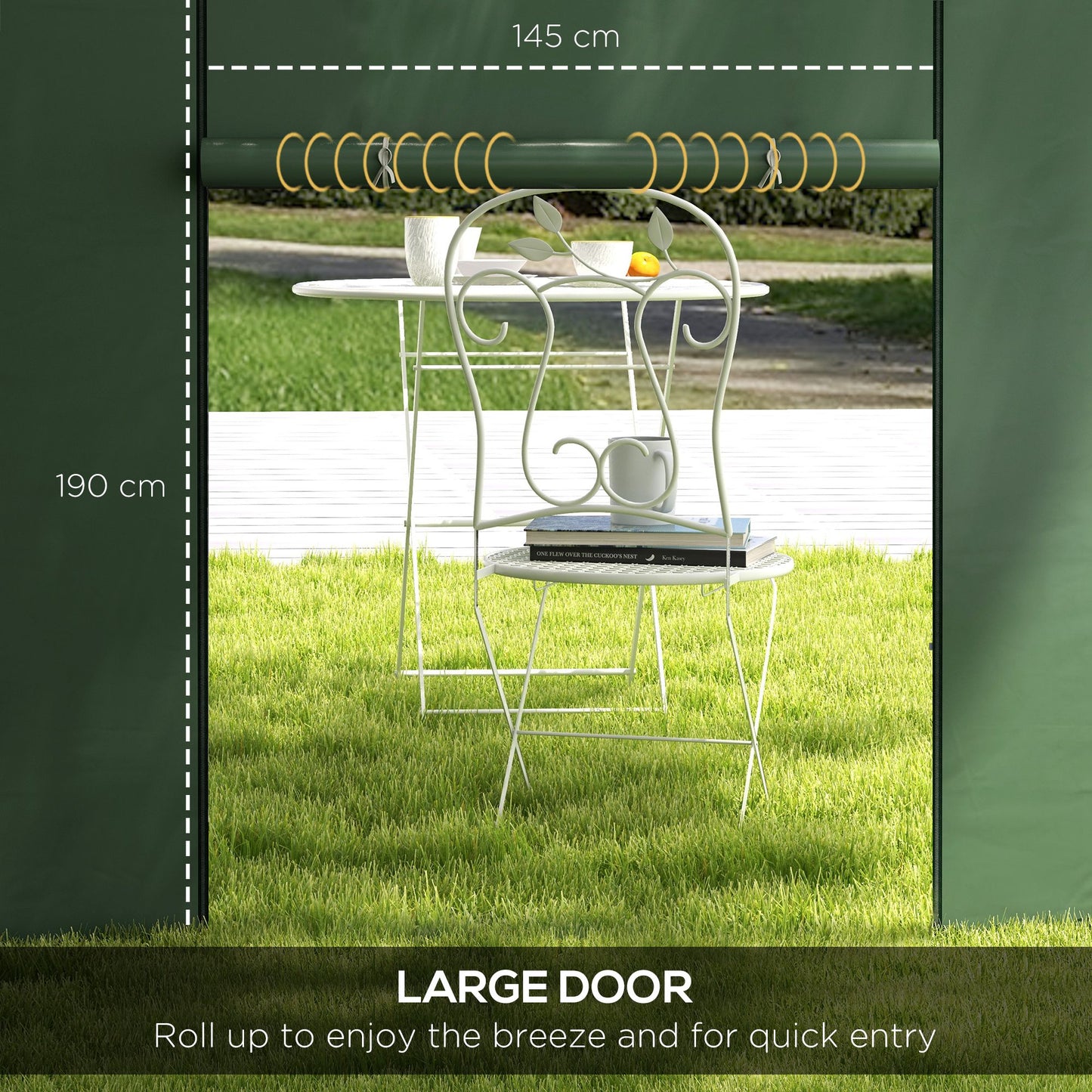Gazebo Side Panels, 2 Pack Sides Replacement