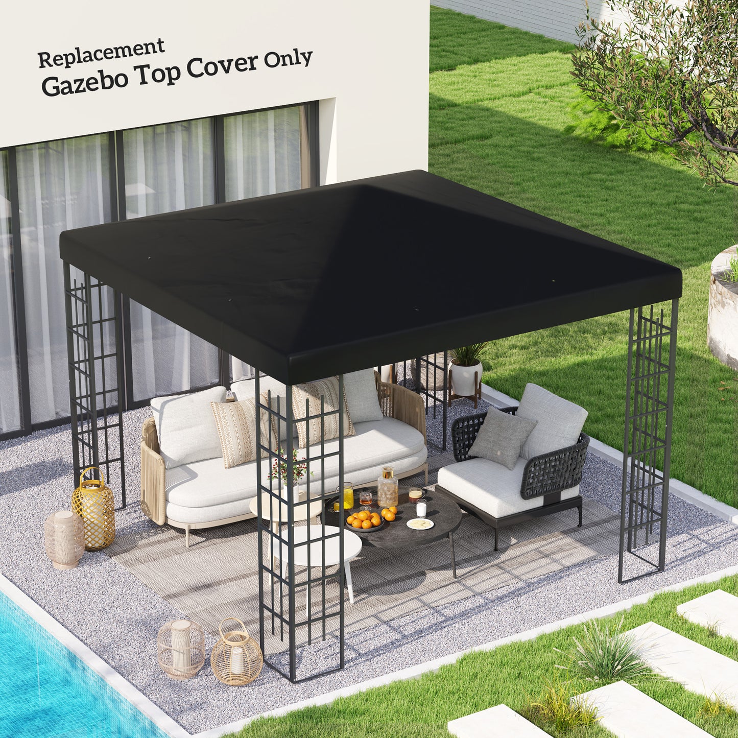 3 x 3(m) Gazebo Frame Replacement
