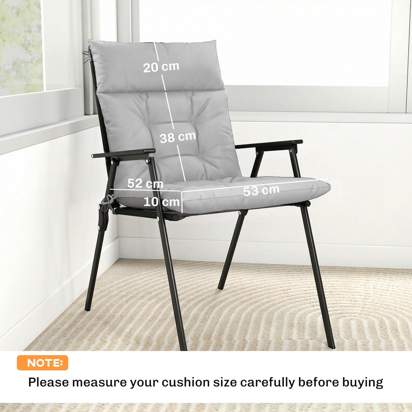 Patio Chair Cushions Set of 4