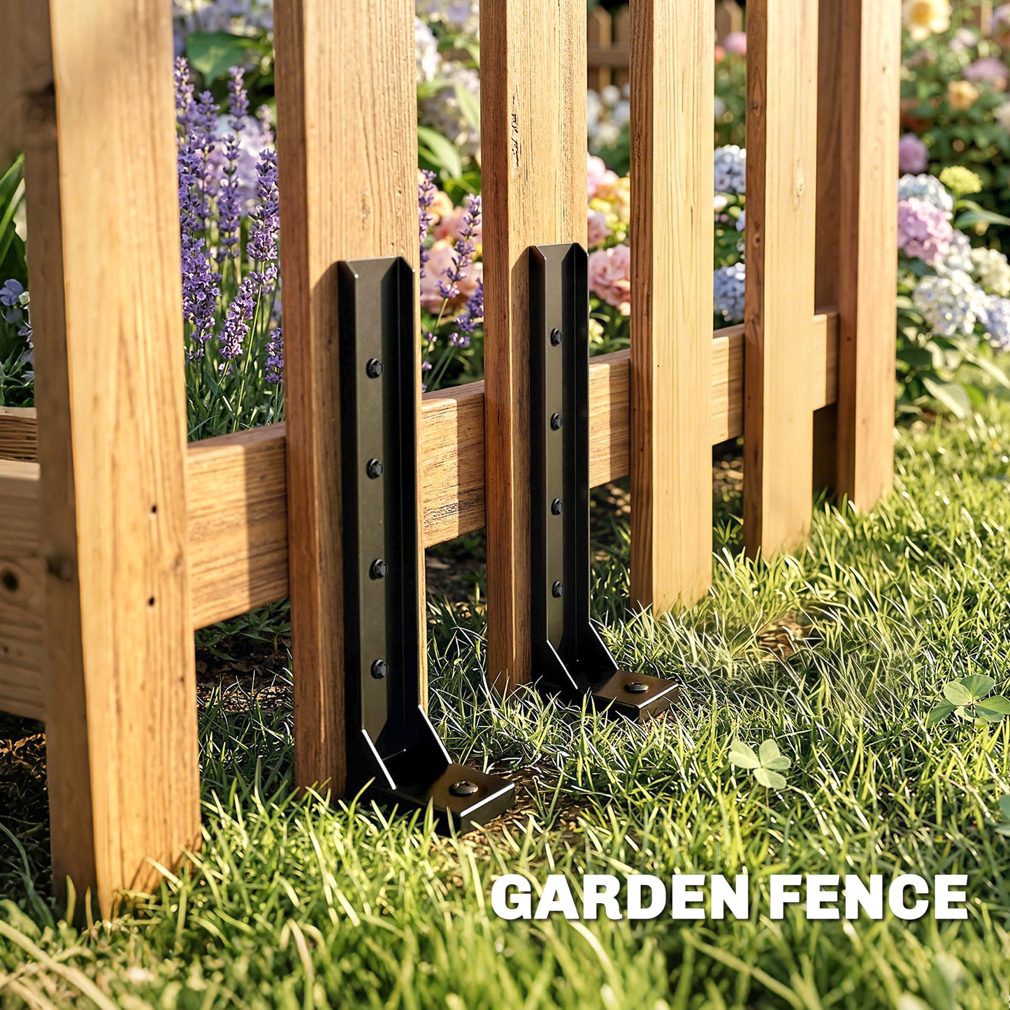 2 Pack Fence Post Repair Kit