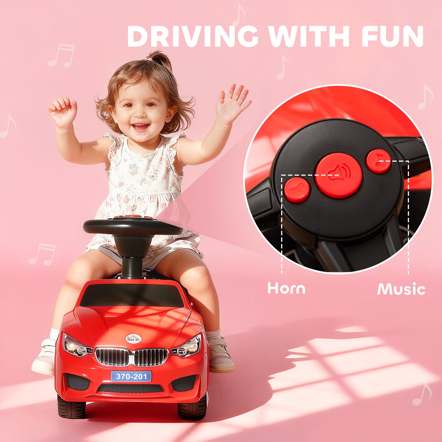 Ride on Car Baby Toddler Walker Foot to Floor Sliding Car Slider