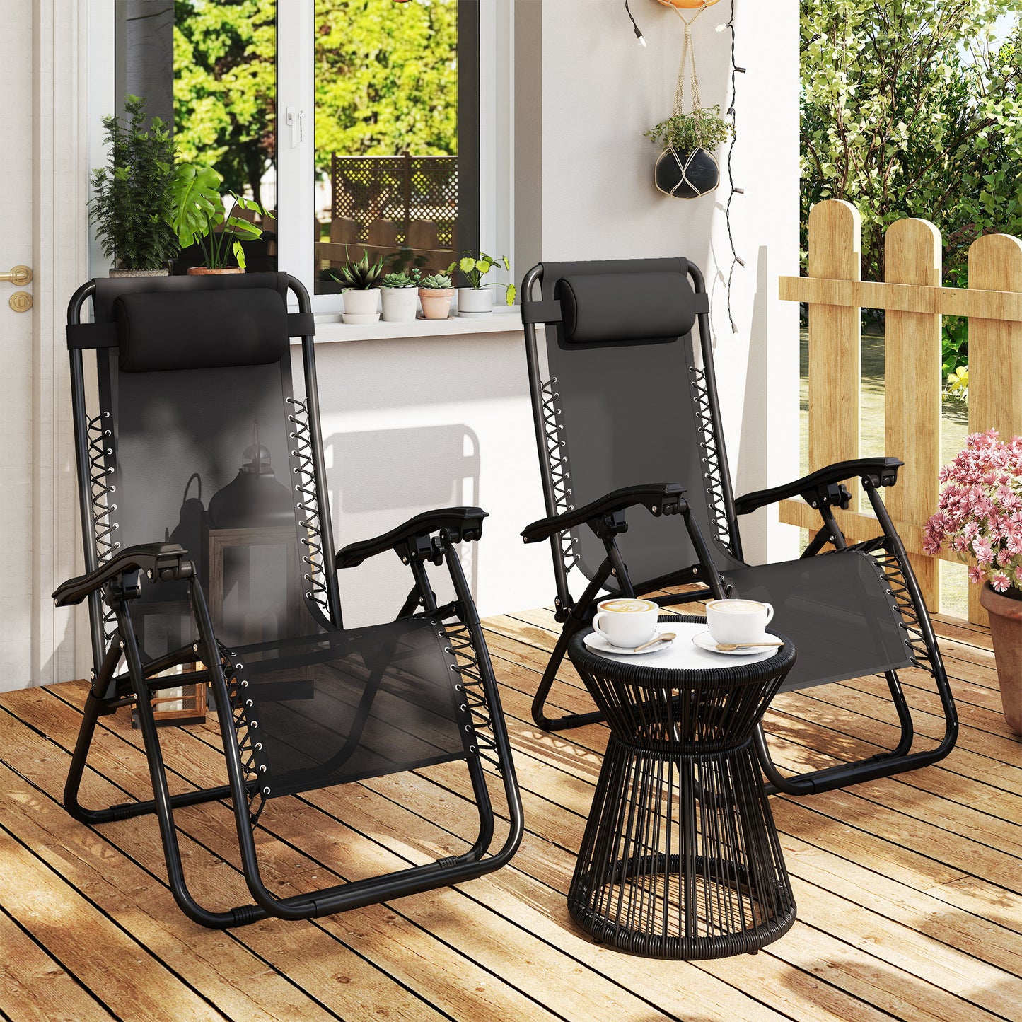 Zero Gravity Chair Set of 2