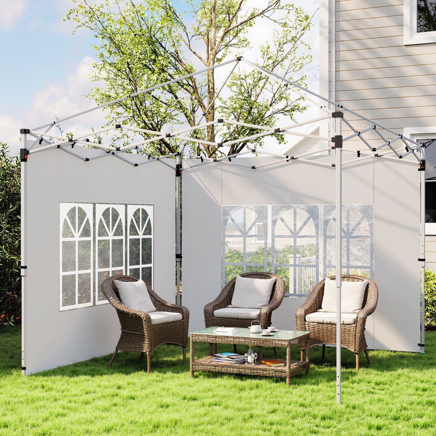 Gazebo Side Panels, Sides Replacement with Window