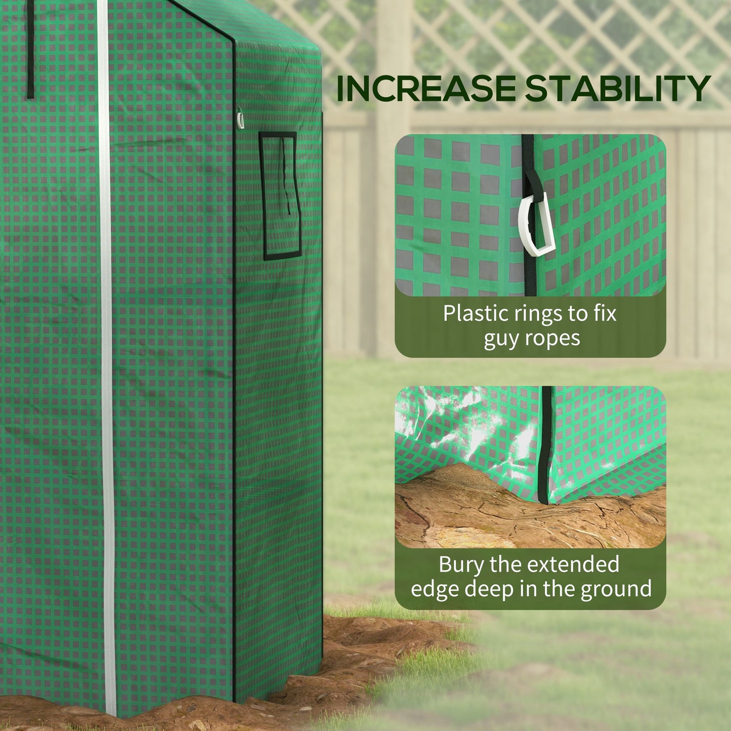 Greenhouse Cover Replacement Walk-in PE Hot House Cover (1)