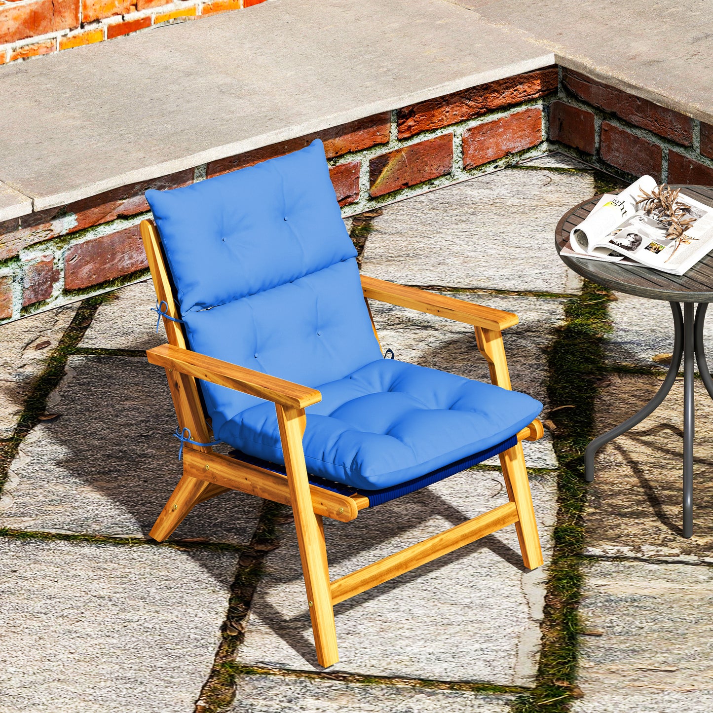 115 x 56cm Rocking Chair Padded Seat Cushion