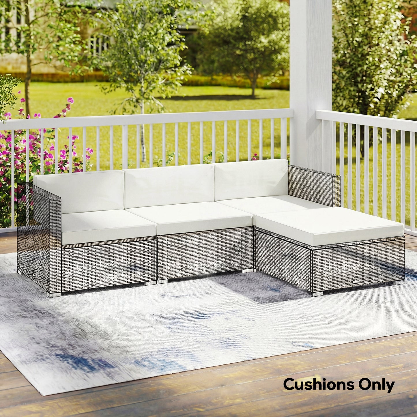 7-Piece Patio Furniture Cushions