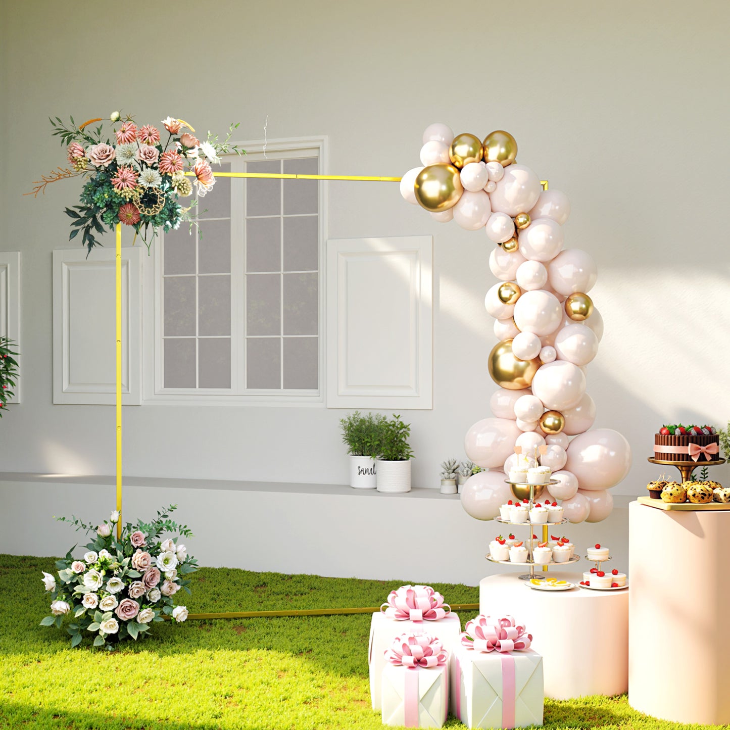 Wedding Arch Backdrop Stand