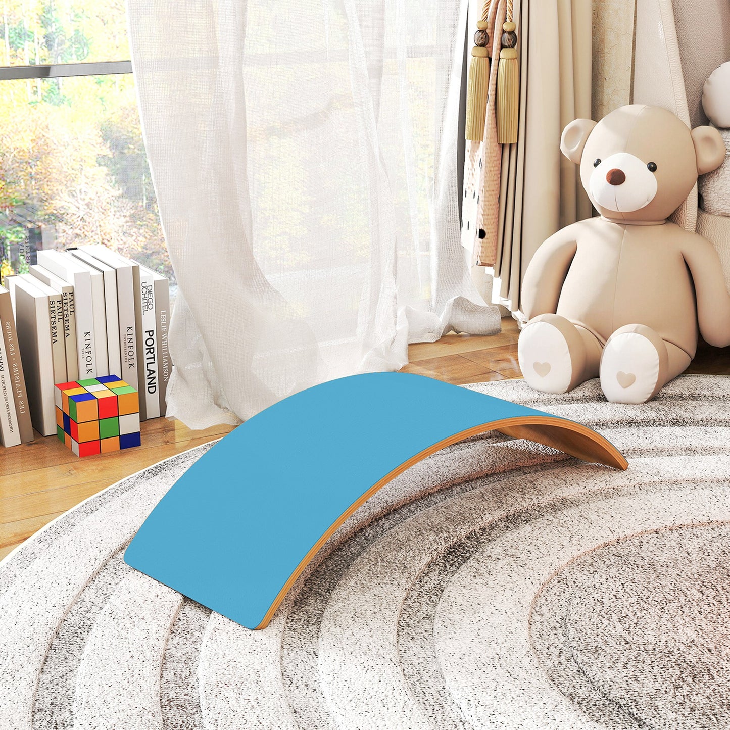 Wooden Balance Board for Kids