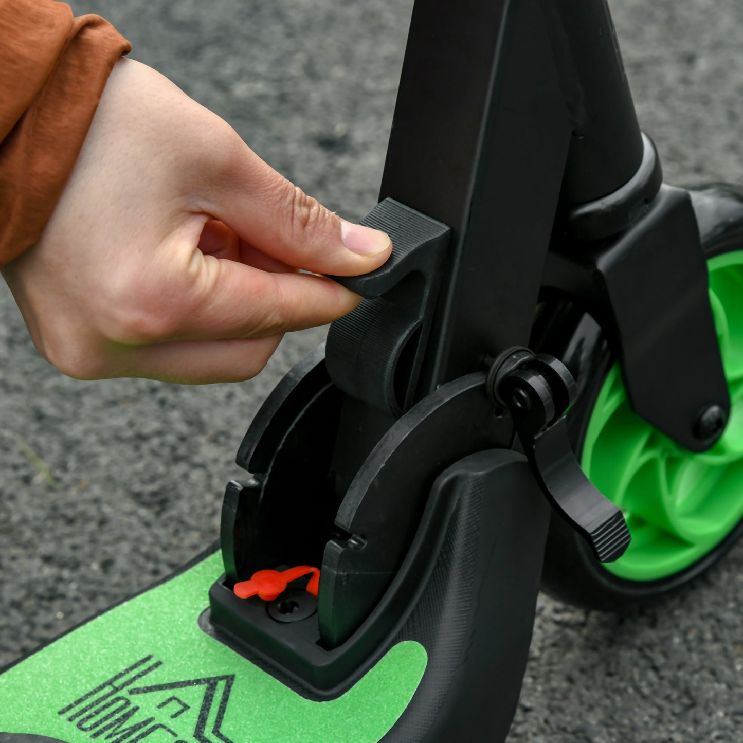 Folding Electric Scooter with Brake, for Ages 6+ Years